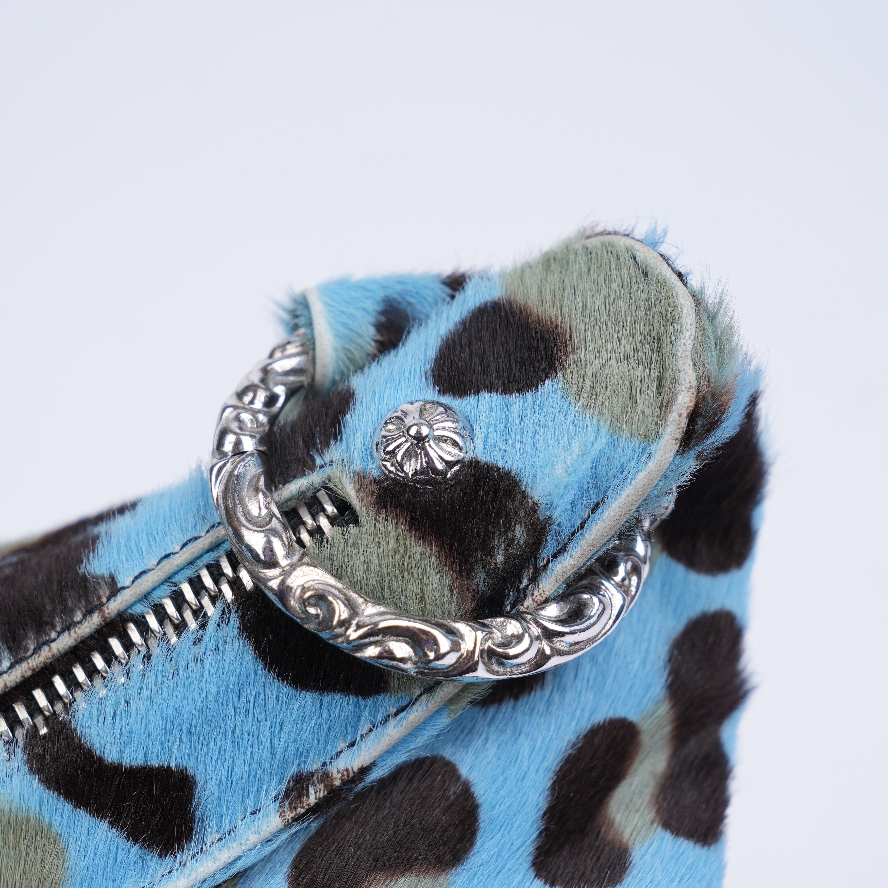 Chrome Hearts CHROME HEARTS LYON ST. BARTHS BLUE CHEETAH BAG Size ONE SIZE - 6 Thumbnail