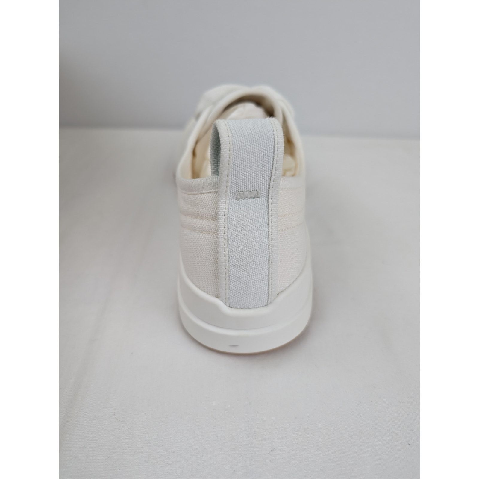 Bottega Veneta o1rshd1 Canvas Vulcan Low top Sneaker in Optic White Size US 12 / EU 45 - 19 Thumbnail