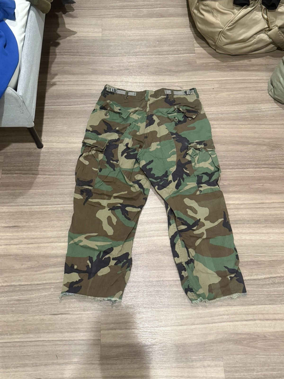 Vintage camo army pants Size US 32 / EU 48 - 2 Thumbnail