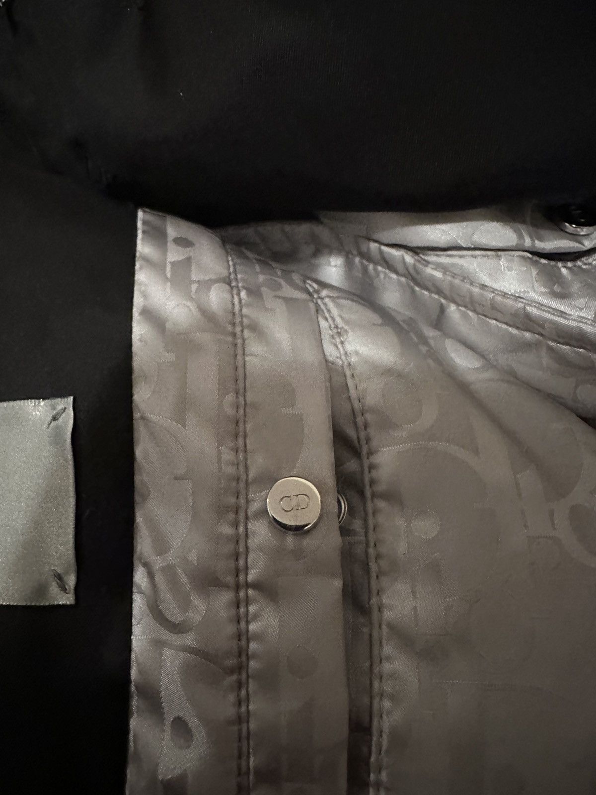 Dior Dior Oblique Bomber Jacket Gray Technical Fabric 52 L Size US L / EU 52-54 / 3 - 18 Thumbnail