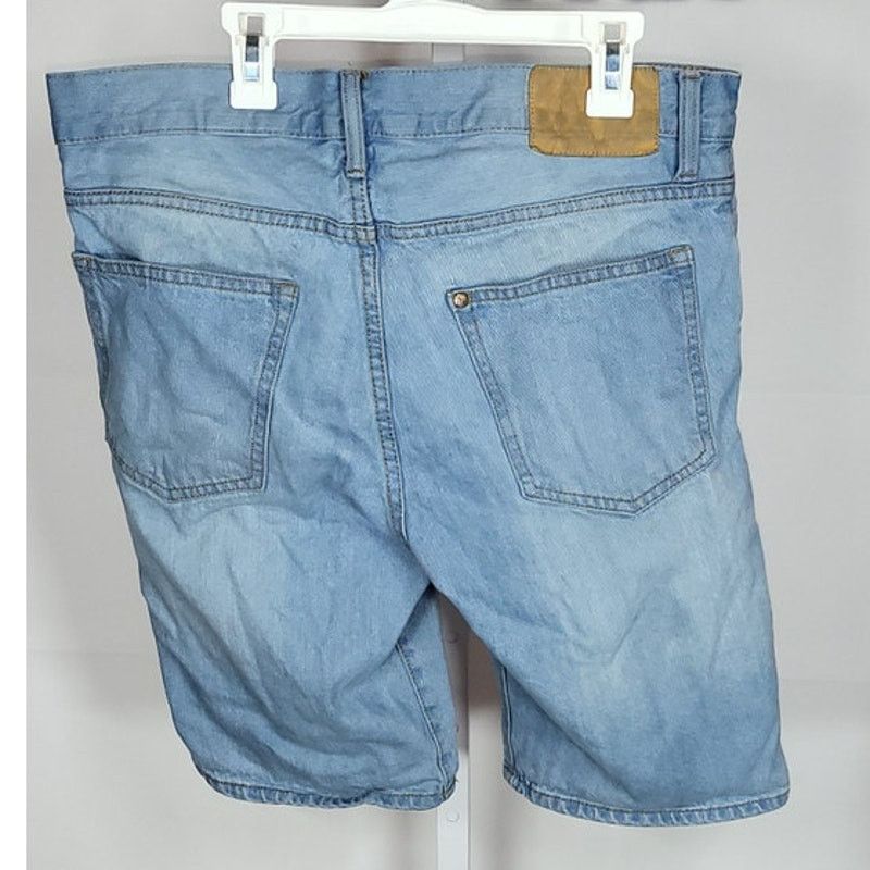 H&M H&M Slim Blue Denim Shorts Size 32 Size 32" / US 10 / IT 46 - 2 Thumbnail
