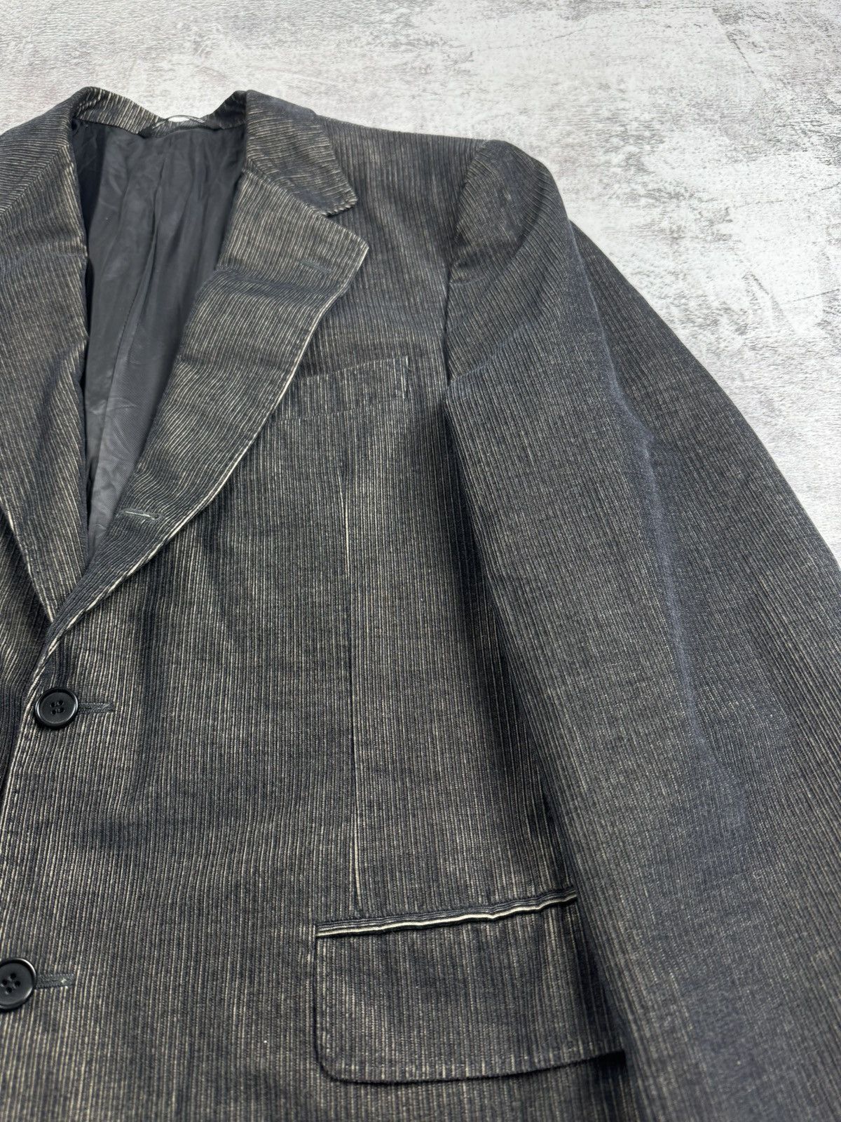 Canali CANALI Corduroy Velvet Classic 90S Blazer Suit Jacket Size 50R - 10 Thumbnail