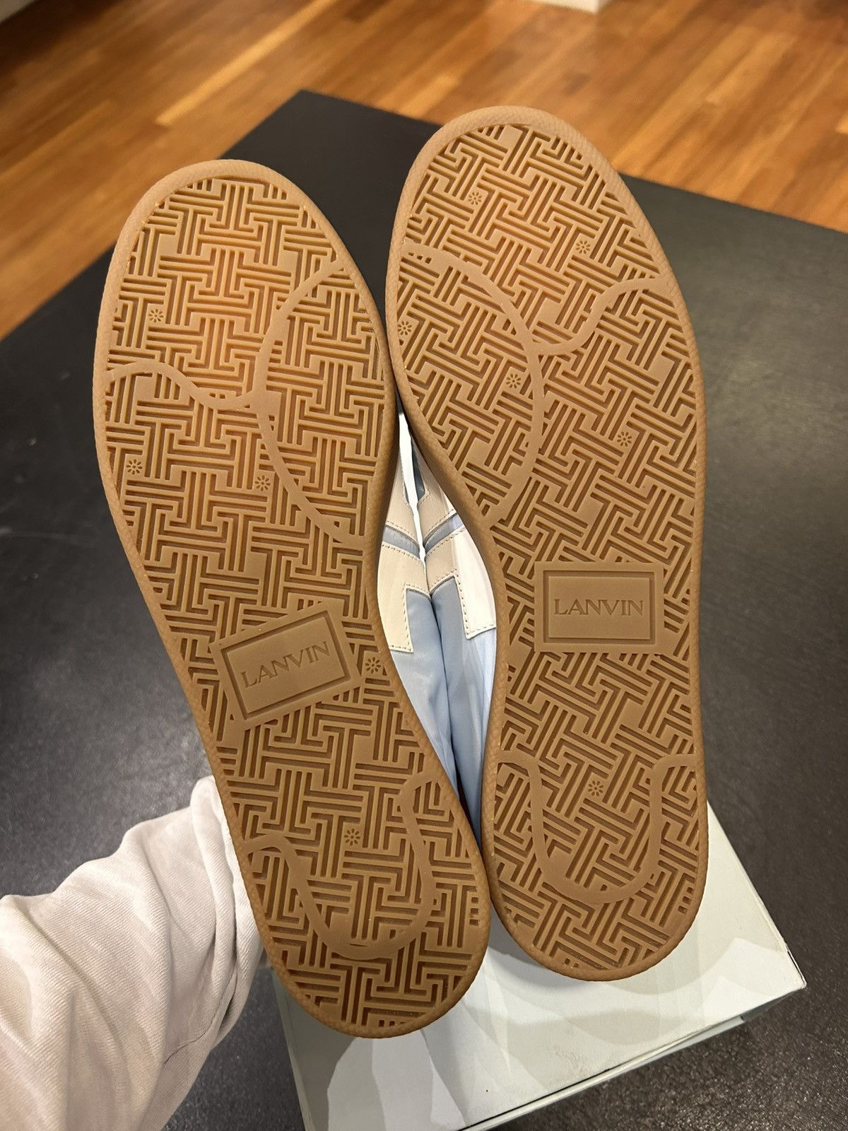Lanvin Lanvin Low Top Sneakers Size US 12 / EU 45 - 6 Thumbnail