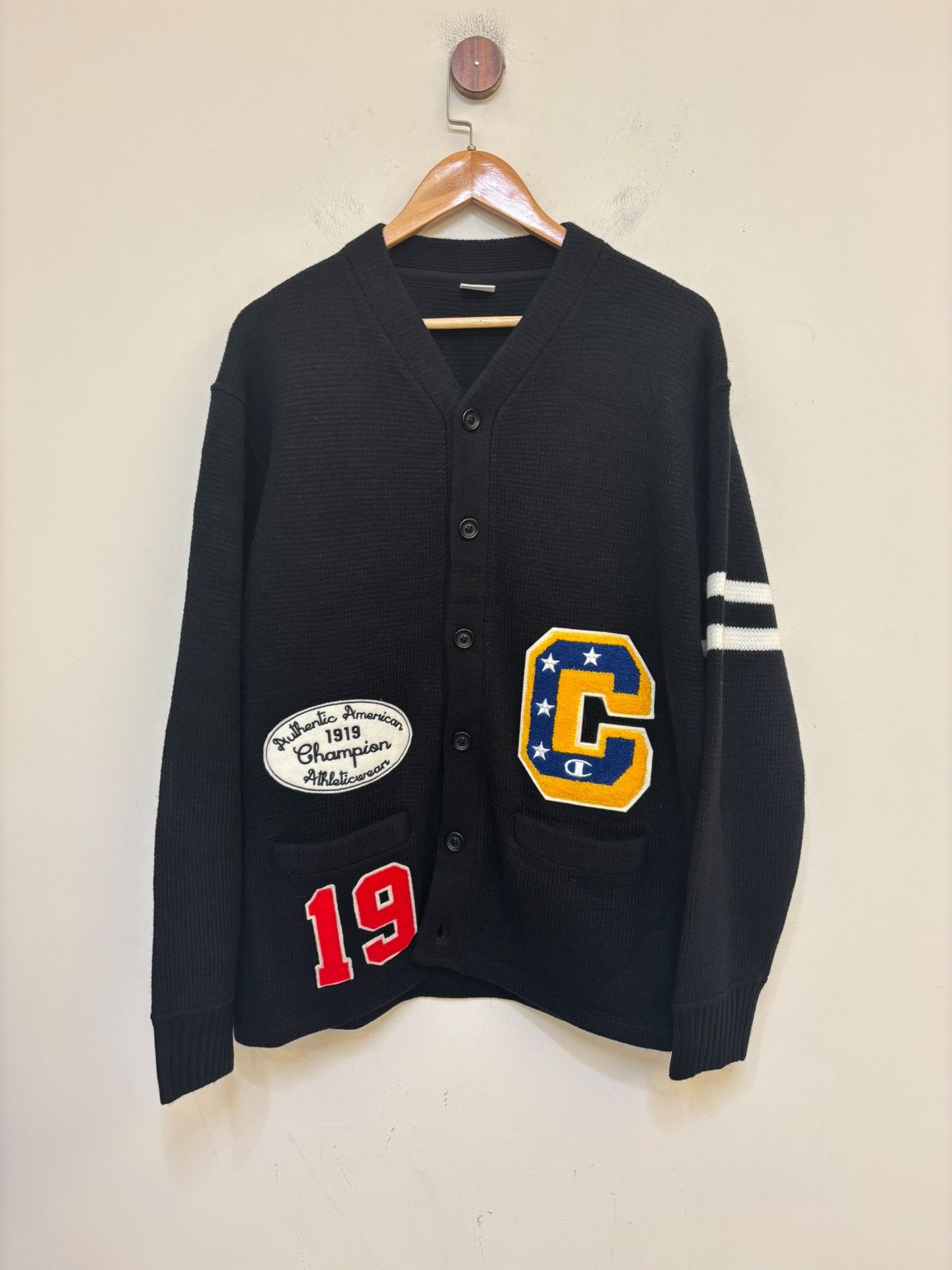 Champion Champion Japan Wool Blend Cardigan Size US L / EU 52-54 / 3 - 1 Thumbnail