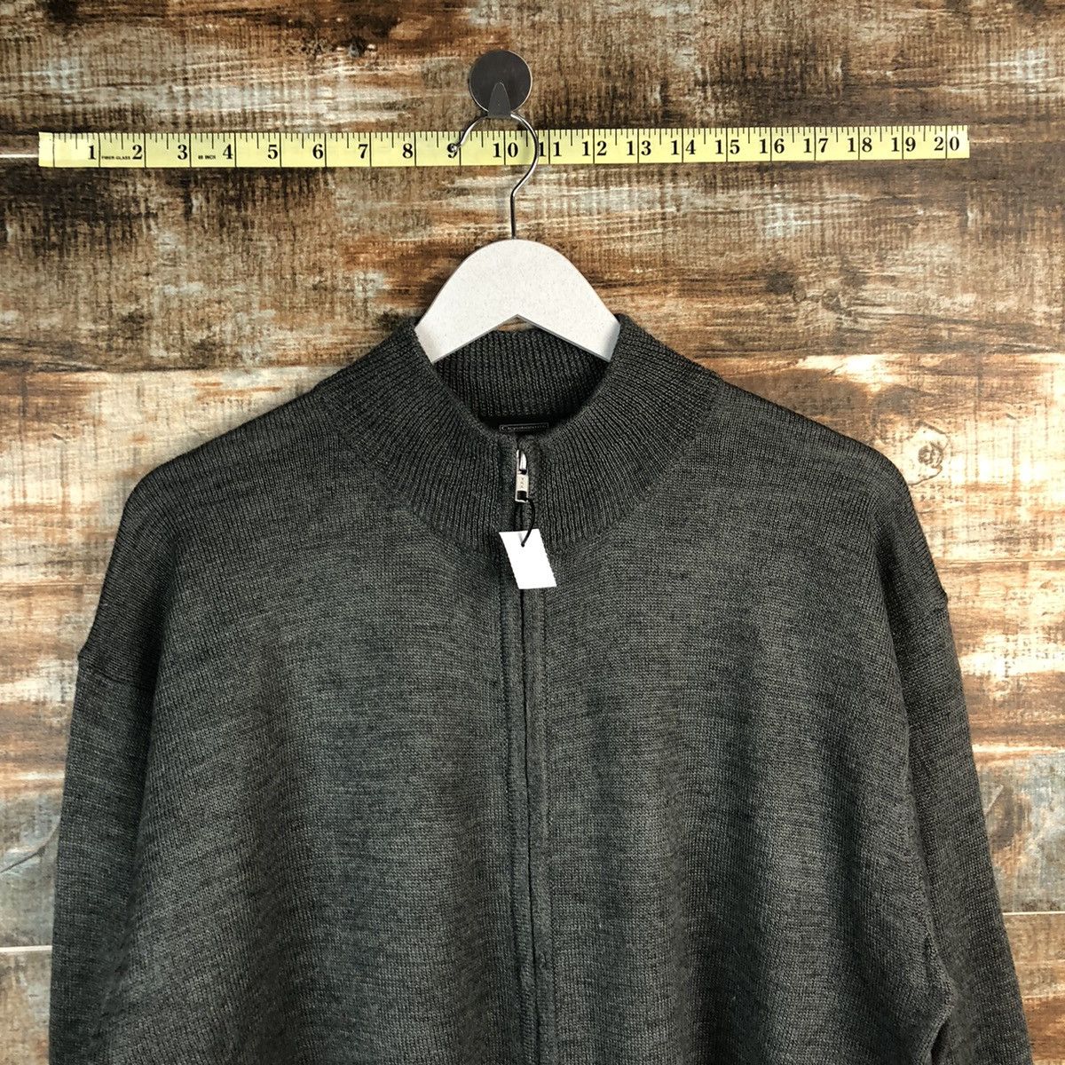 Homespun Knitwear × Japanese Brand Cyrsstaceer Grey Knitwear #A1774 Size US L / EU 52-54 / 3 - 4 Thumbnail