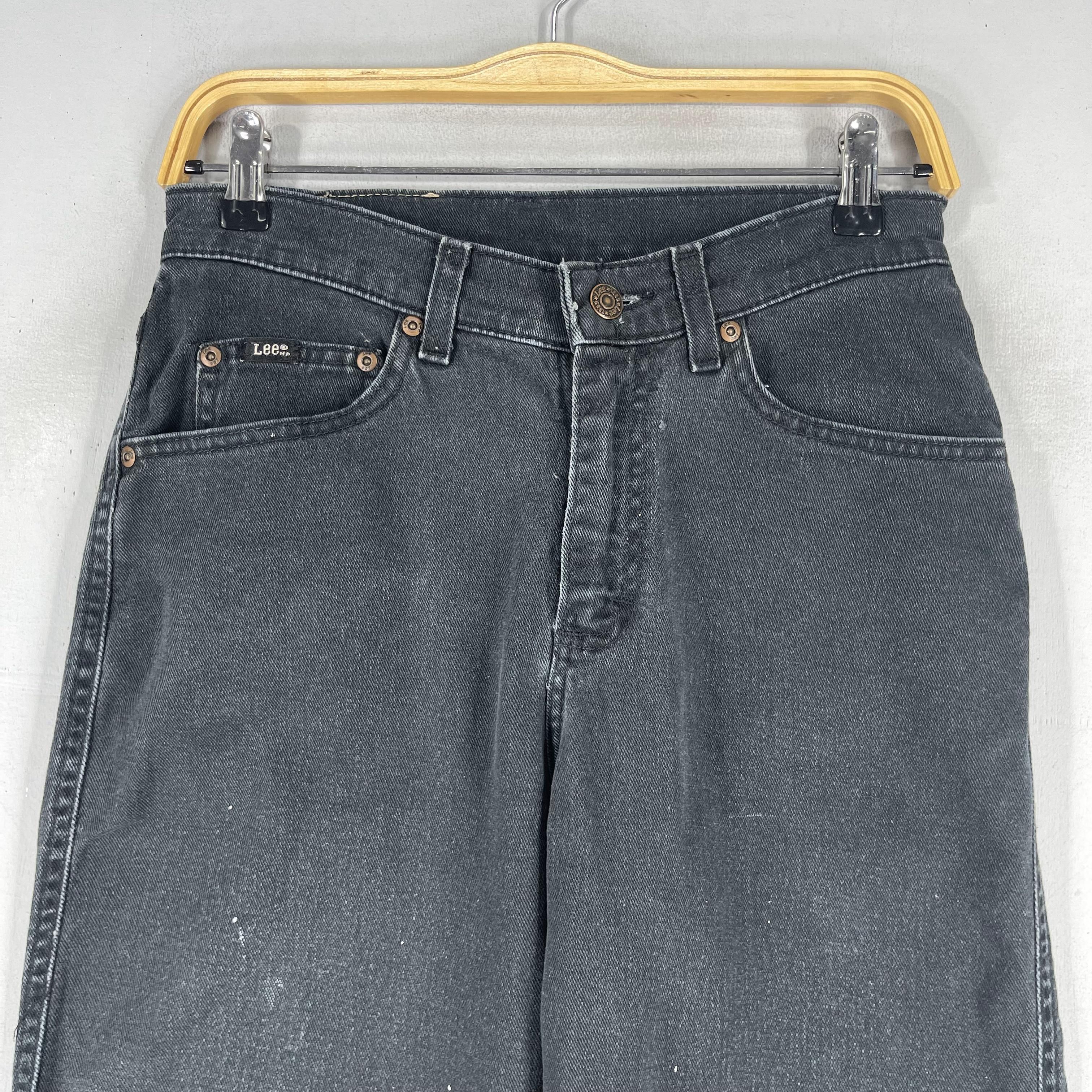 Lee × Vintage W28 L31 Vintage Distressed Lee Paint Splatter Jeans Size US 28 / EU 44 - 2 Thumbnail