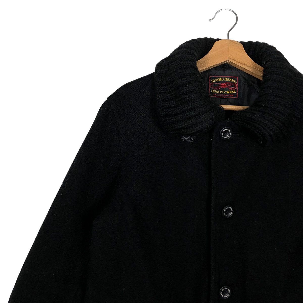 Beams Plus 🔥90’s Vintage Wool Jacket Beams Heart Japan Issey Miyake Size US L / EU 52-54 / 3 - 6 Thumbnail