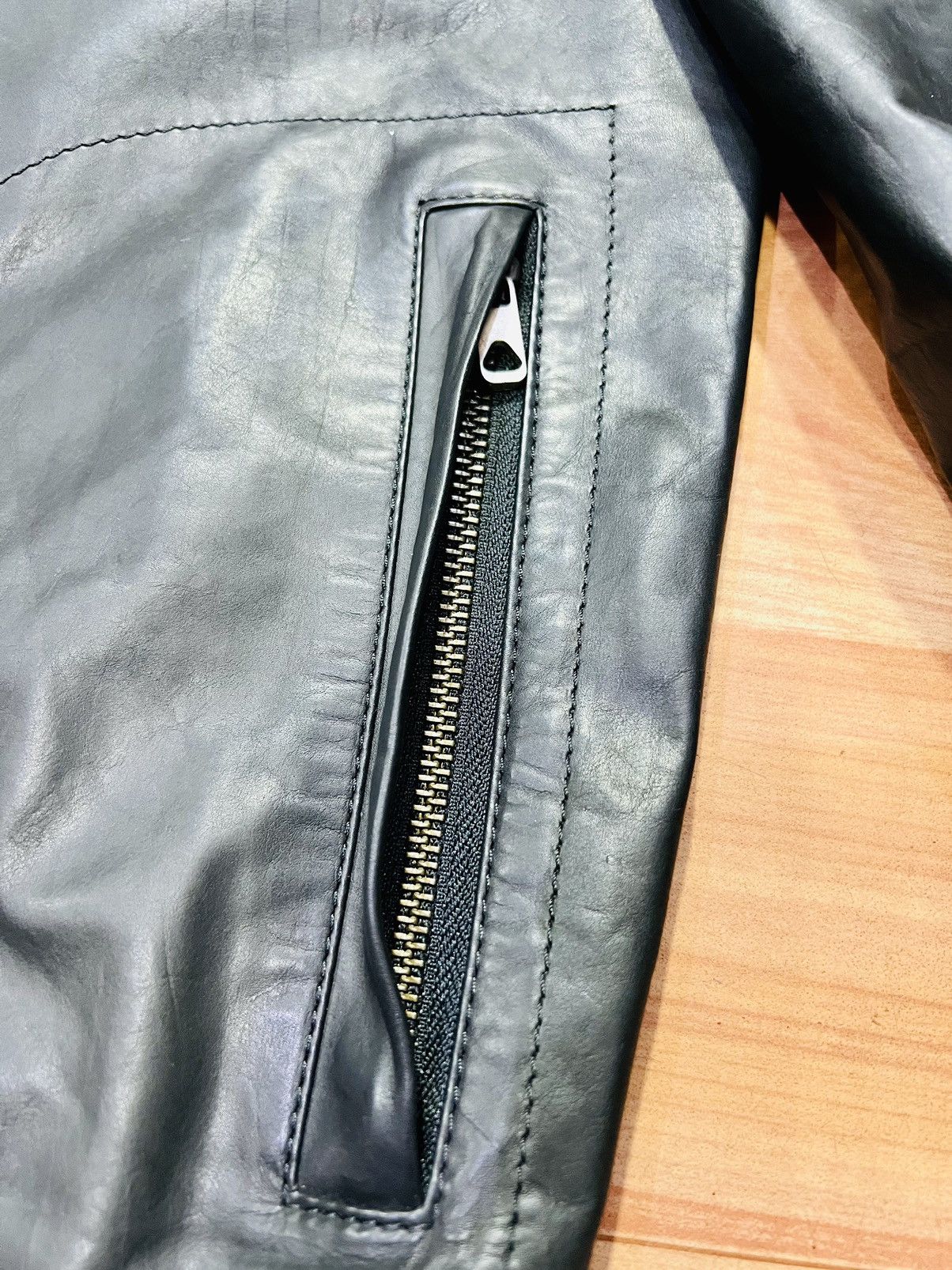 Diesel Black Gold Diesel BLACKGOLD leather jacket Size US M / EU 48-50 / 2 - 8 Thumbnail