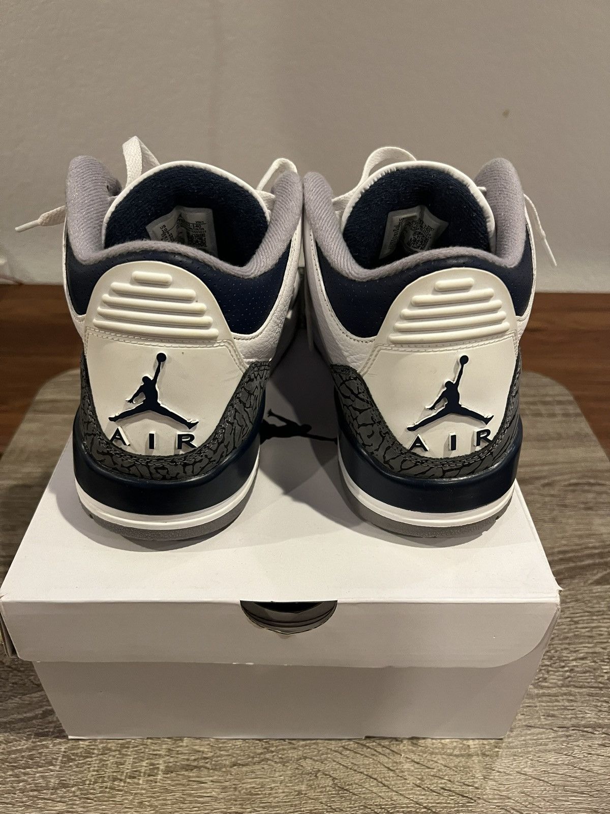 Jordan Brand Jordan 3 Midnight Navy Size US 10 / EU 43 - 4 Thumbnail