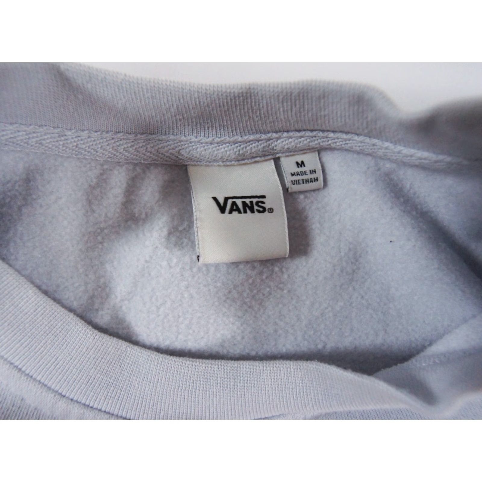 Vans VANS Adult Sweatshirt Men Crew Neck Blue Regular Fit Size M Outdoor/Fleece All Seasons Logo Size US M / EU 48-50 / 2 - 7 Thumbnail