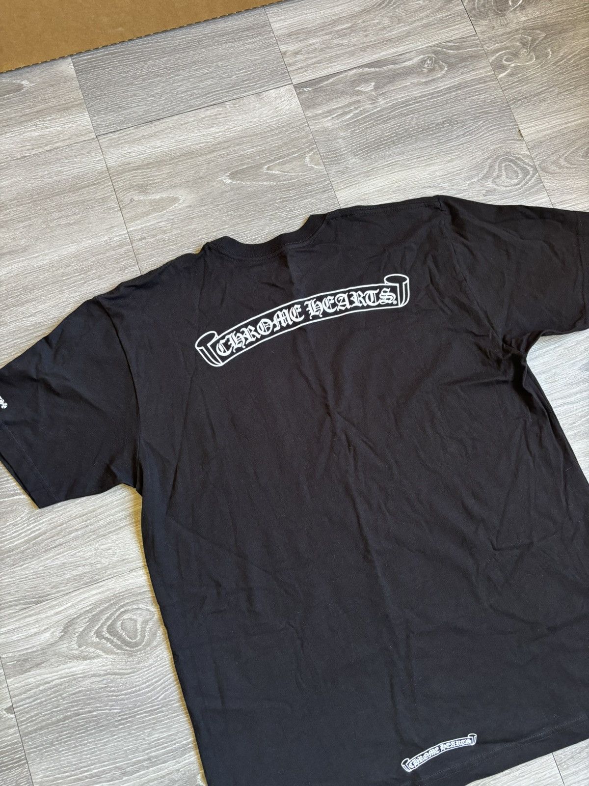 Chrome Hearts Chrome Hearts Black Scroll Tee Size US S / EU 44-46 / 1 - 2 Thumbnail
