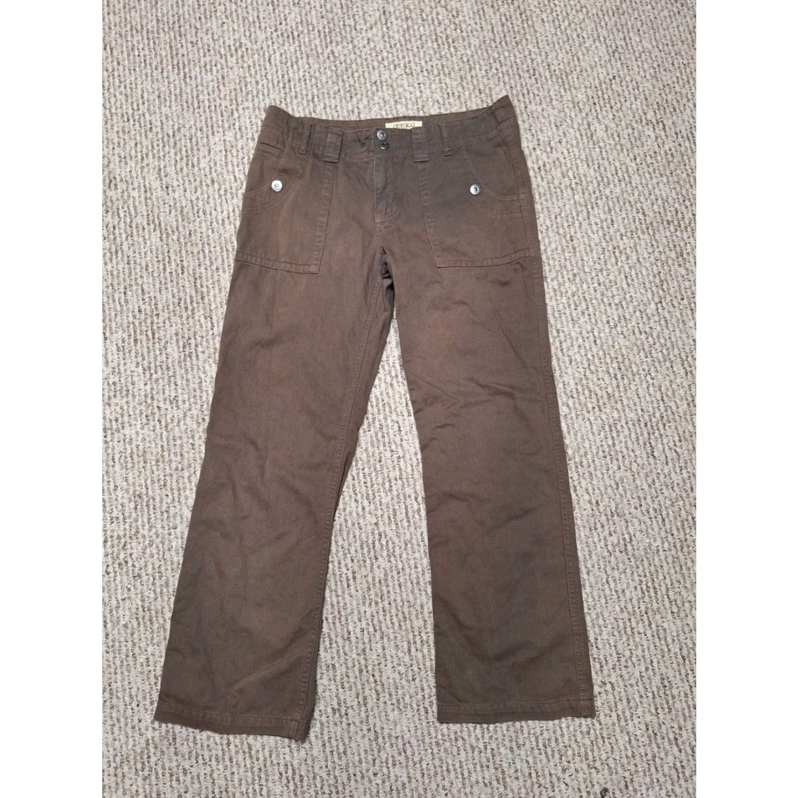 Gramicci VINTAGE Gramicci Pants Womens Size 8 Brown USA Cotton 8 Womens Size 30" / US 8 / IT 44 - 3 Thumbnail