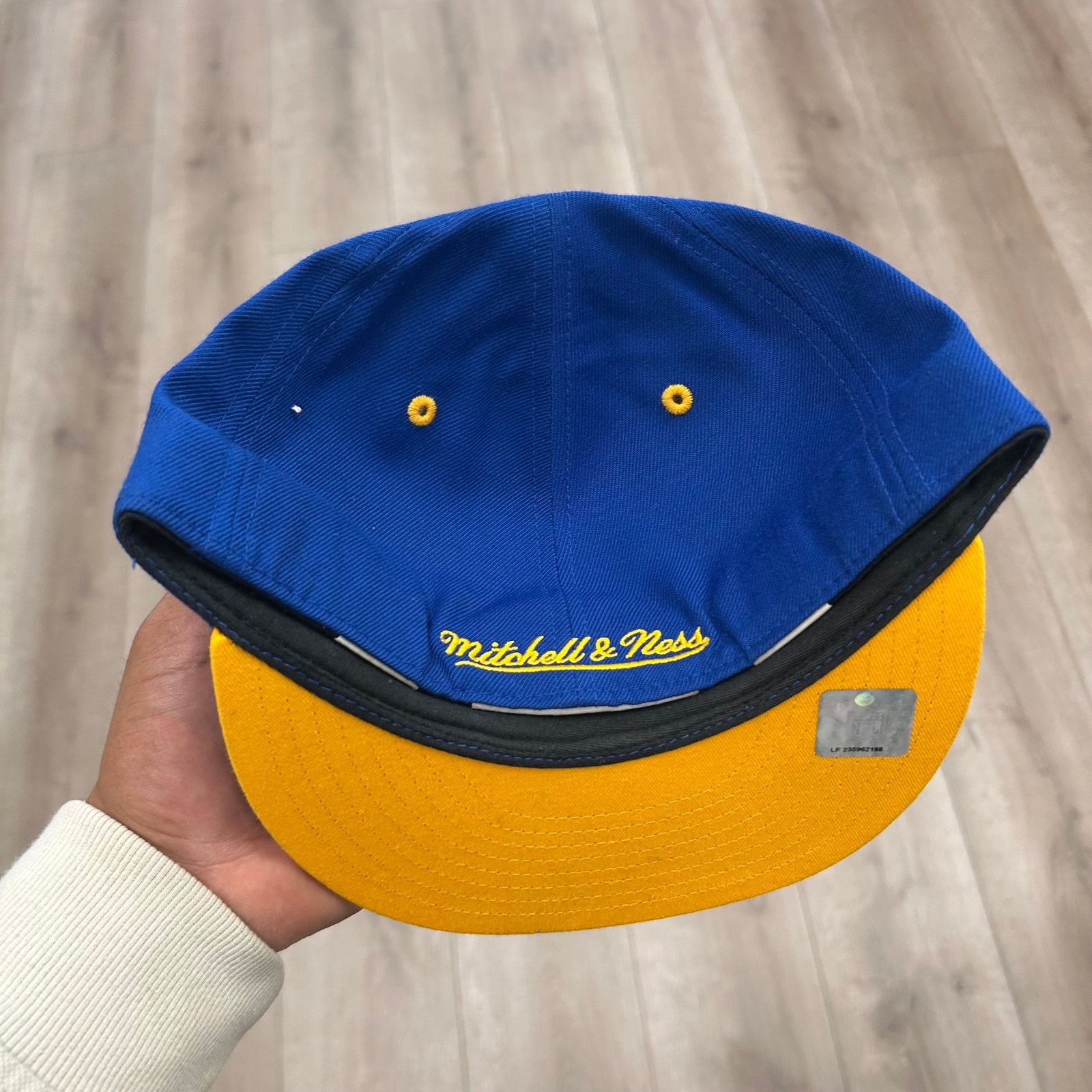 Mitchell & Ness LA CHARGERS Mitchell & Ness Vintage Logo Fitted Hat 7 3/8 Size ONE SIZE - 4 Thumbnail