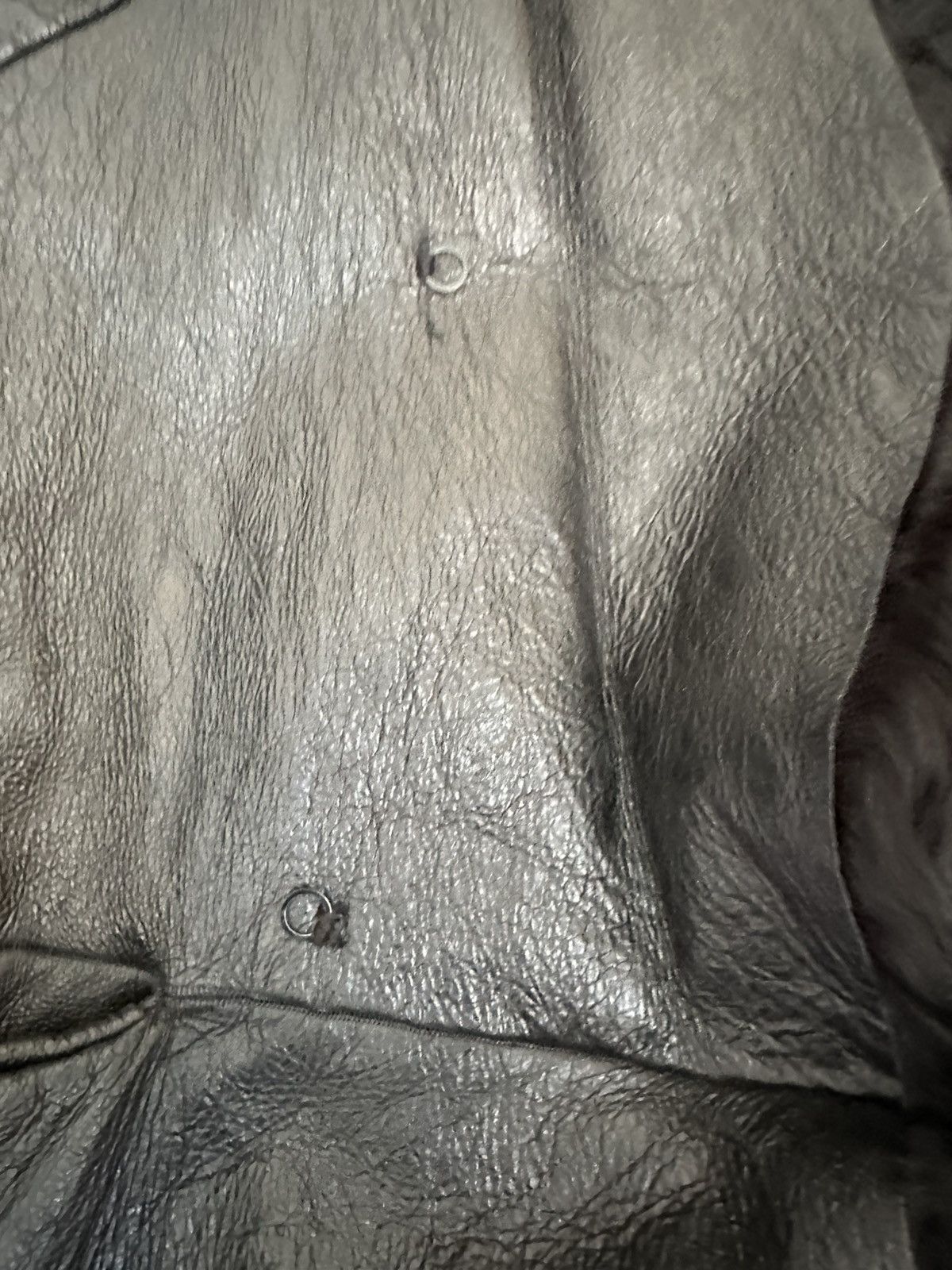 Maison Margiela Archive Margiela Fall 1998 AW98 Flat Shearling Coat Vintage Size L / US 10 / IT 46 - 7 Thumbnail