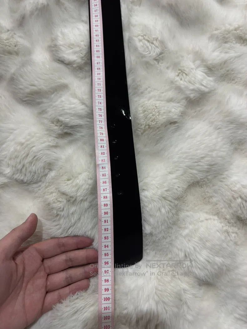 Saint Laurent Paris Saint Laurent Paris size 80 Black Gold Leather Belt Size ONE SIZE - 8 Thumbnail