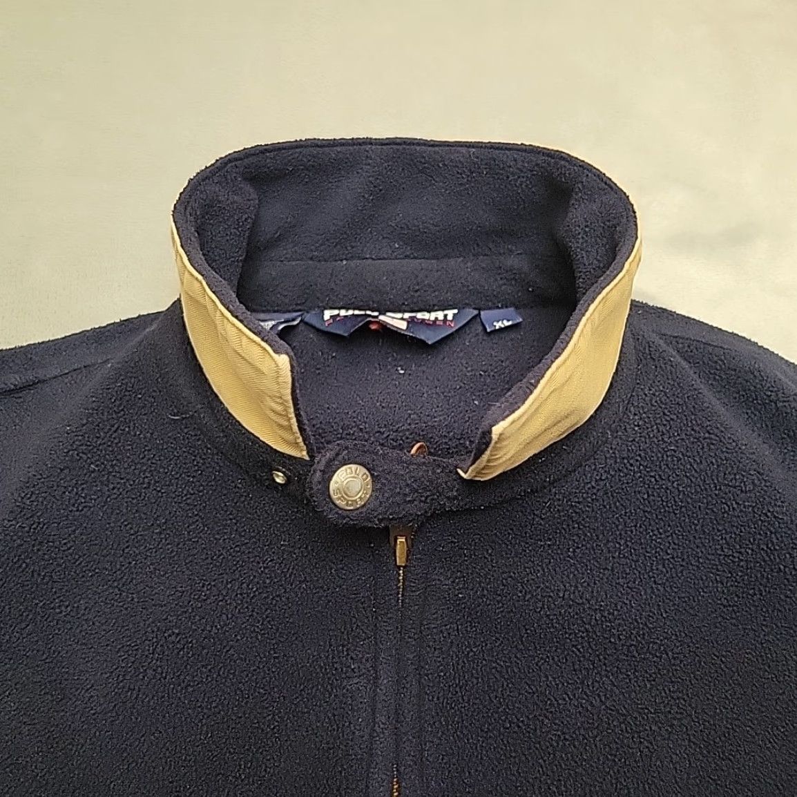 Polo Ralph Lauren VINTAGE Polo Ralph Lauren Jacket Mens XL Navy Polartec Fleece Made in USA 90s Size US XL / EU 56 / 4 - 3 Thumbnail