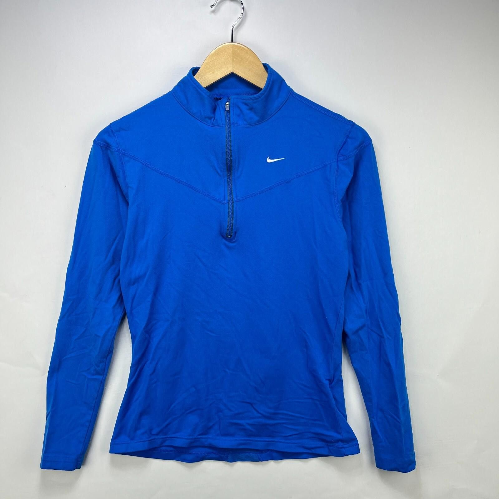 Nike Nike Quarter Zip Athletic Top Swoosh Women's Medium Size M / US 6-8 / IT 42-44 - 1 Thumbnail