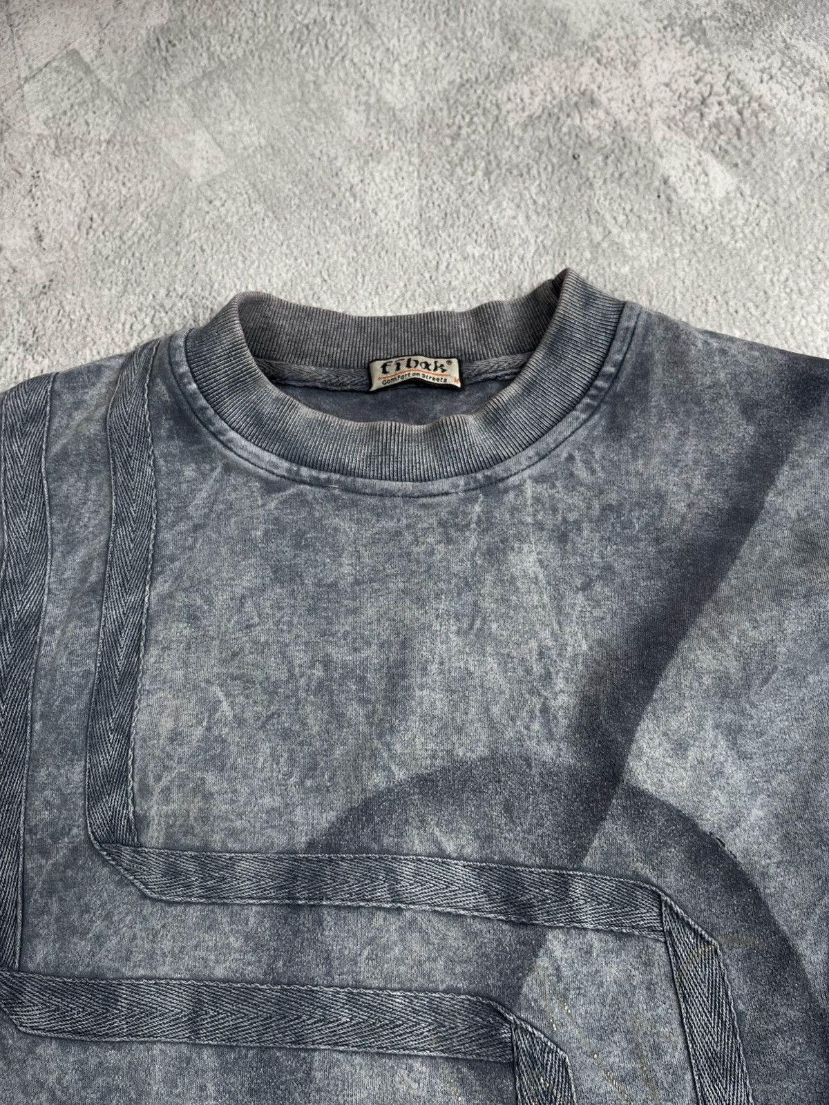 Japanese Brand × Vintage Vintage Y2K Japanese all over bondage sweatshirt 00s style Size US M / EU 48-50 / 2 - 3 Thumbnail