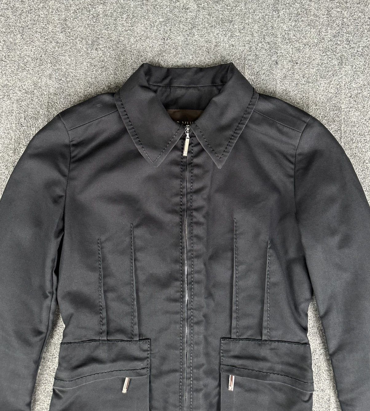 Louis Vuitton Louis Vuitton - Multi Zipper Blouson Jacket Hand Stitch Edge Size XXS / US 00 / IT 34 - 2 Thumbnail