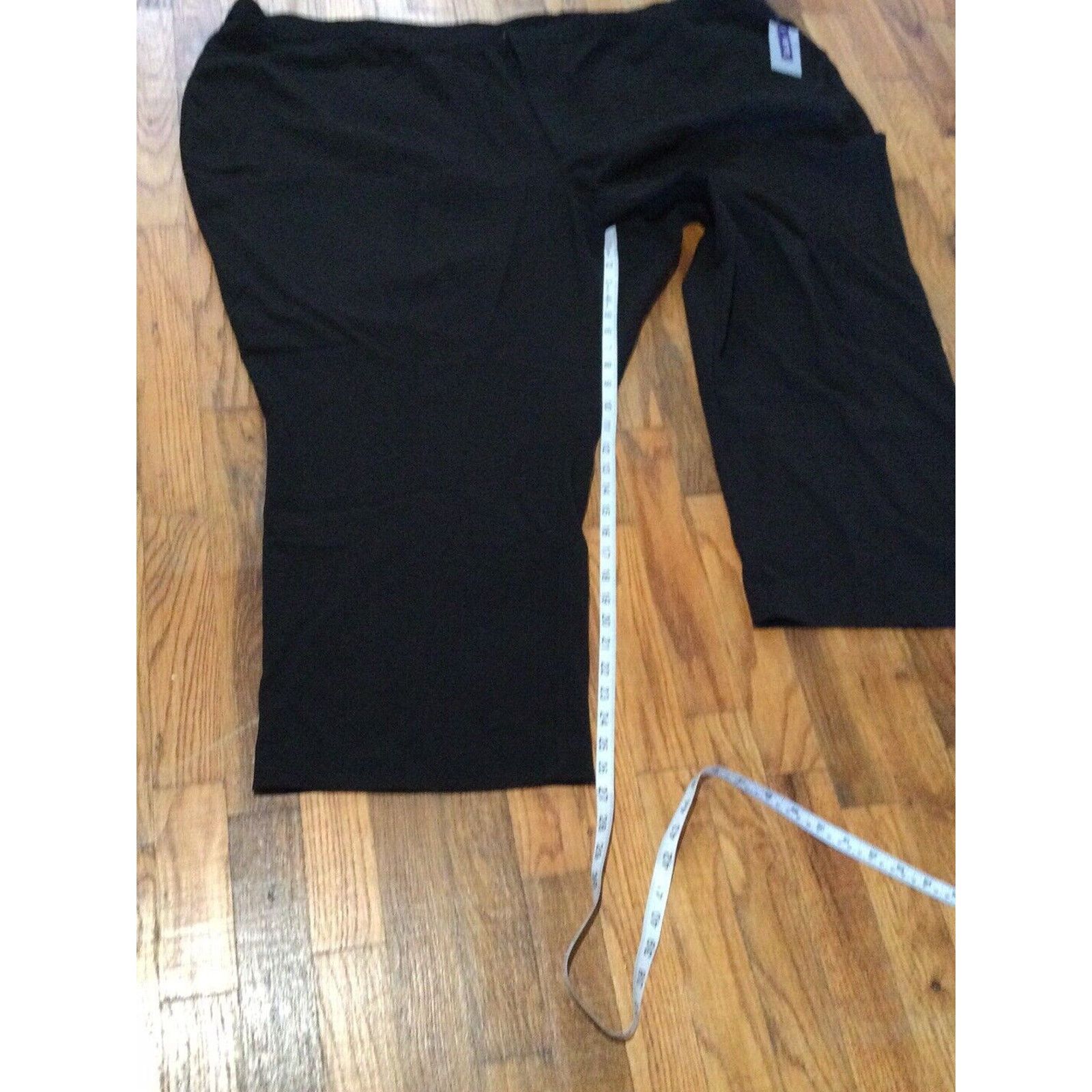 Other Catherine's Black Petite Elastic Waist Pant Size 34WP NWT Size 24" / US 00 / IT 34 - 9 Thumbnail