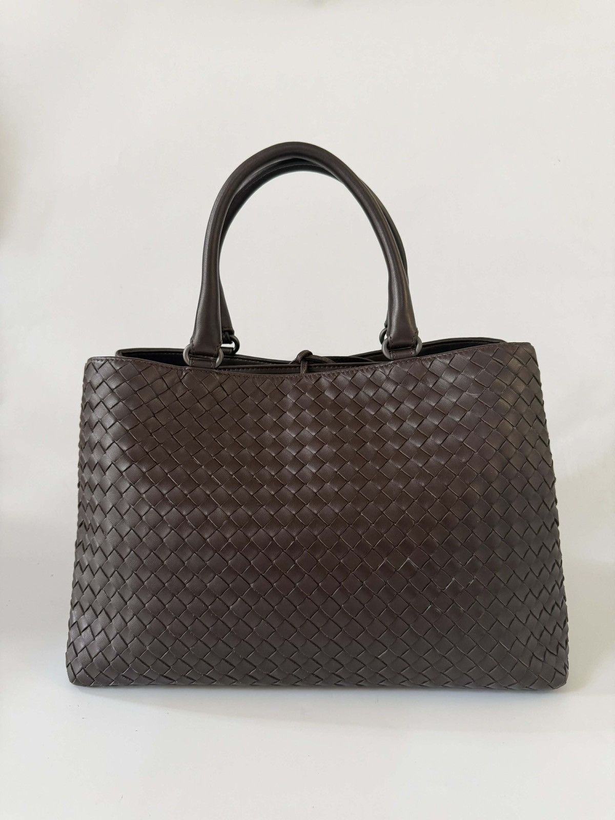 Bottega Veneta Bottega Veneta Brown Intrecciato Tote Bag Size ONE SIZE - 3 Thumbnail