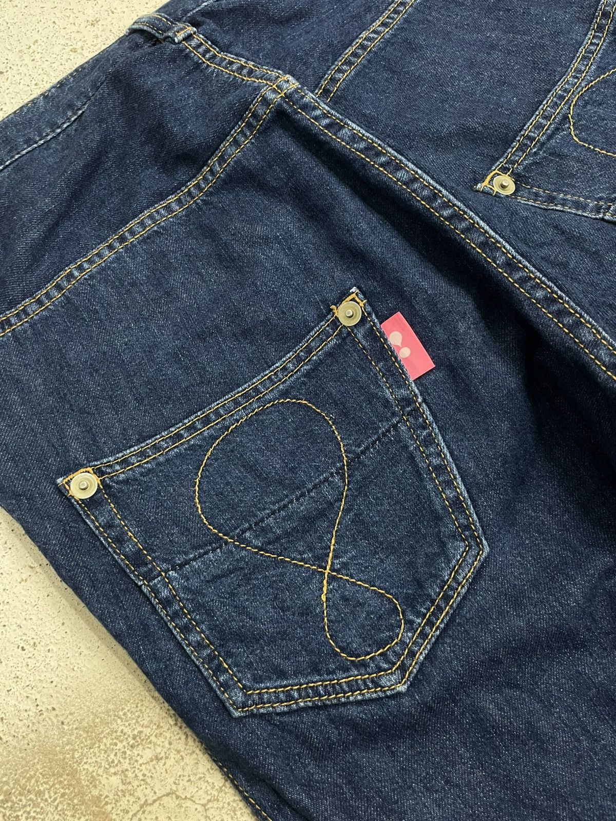 mercibeaucoup Mercibeaucoup Jevous Enprie Drop Crotch Dark Denim Size US 29 - 13 Thumbnail