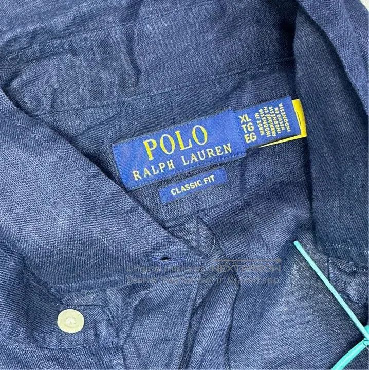 Polo Ralph Lauren Polo Ralph Lauren Solid Logo Embroidered Long Sleeve Shirt. Size US XL / EU 56 / 4 - 2 Thumbnail