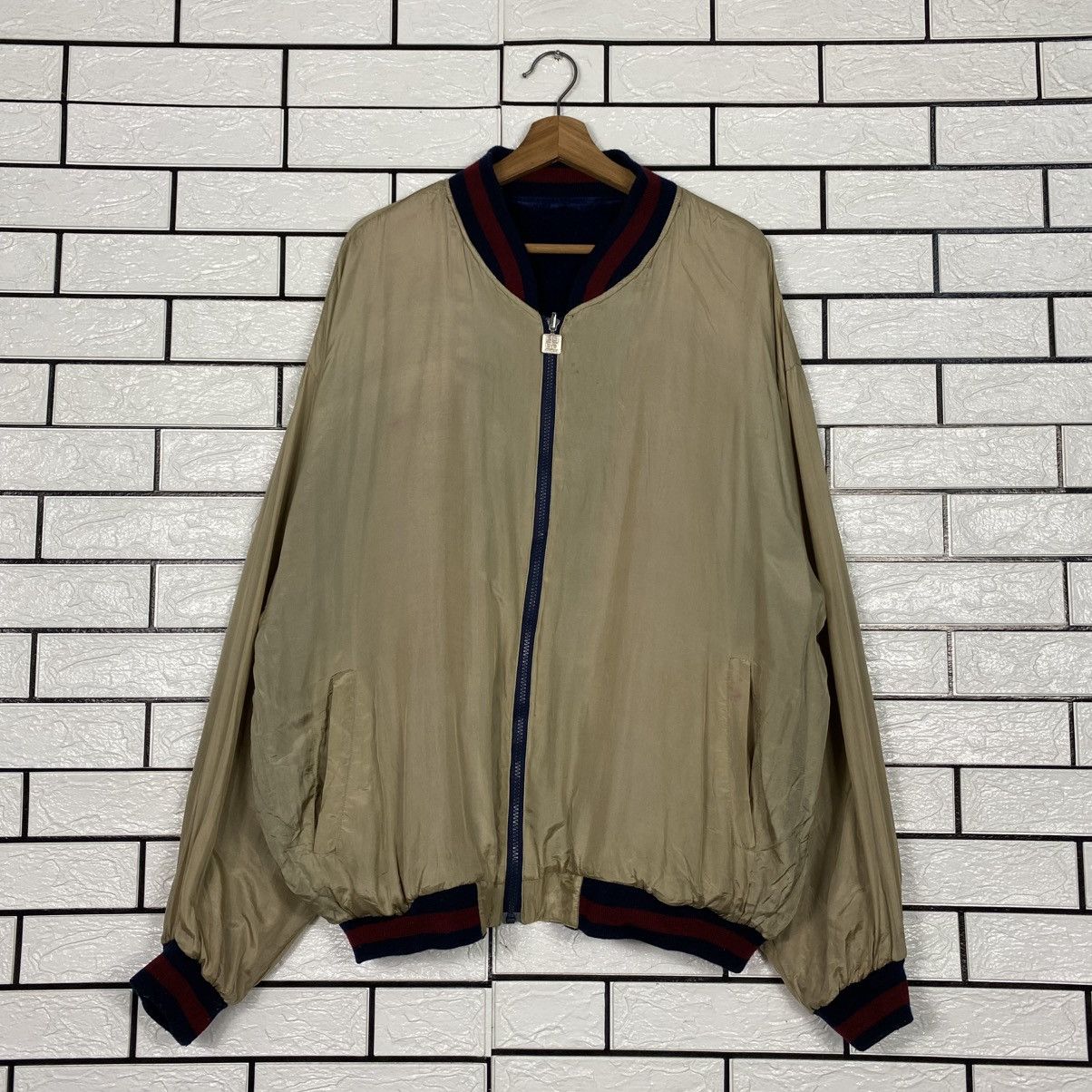Givenchy Vintage Velvet Reversible Bomber Jacket Givenchy Size US XL / EU 56 / 4 - 4 Thumbnail
