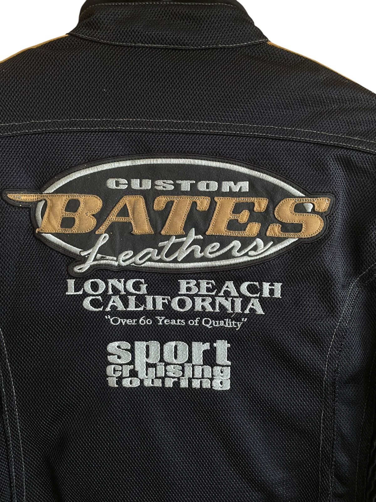 Vintage Very Rare Vintage Brand Bates Motorcycle Jacket 1990s Size US L / EU 52-54 / 3 - 7 Thumbnail