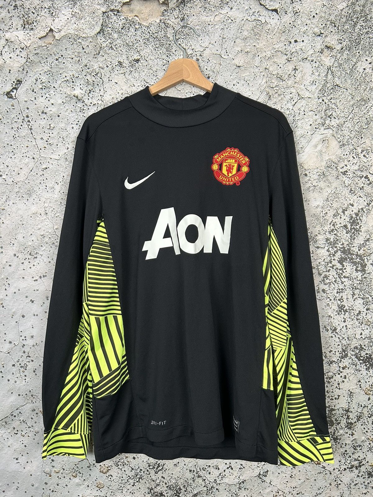 Nike Vintage Ultra Rare SAMPLE Manchester United Soccer Jersey Size US M / EU 48-50 / 2 - 1 Thumbnail