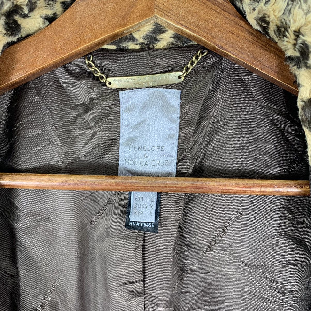 Designer × Mango Penelope And Monica Cruz MNG Leopard Design Women Overcoat Size XS / US 0-2 / IT 36-38 - 9 Thumbnail