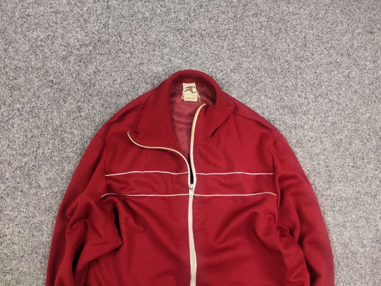 Champion Rare Vintage 50's Champion Logo 4 Red Zip Light Track Jacket Size US M / EU 48-50 / 2 - 4 Thumbnail