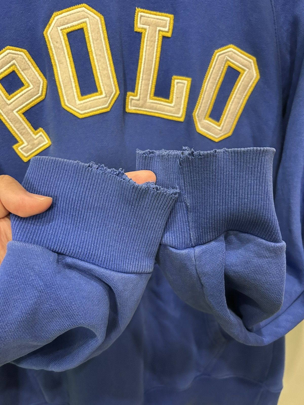 Polo Ralph Lauren Polo Ralph Lauren Spell Out 90s Vintage Hoodie Size US M / EU 48-50 / 2 - 6 Thumbnail