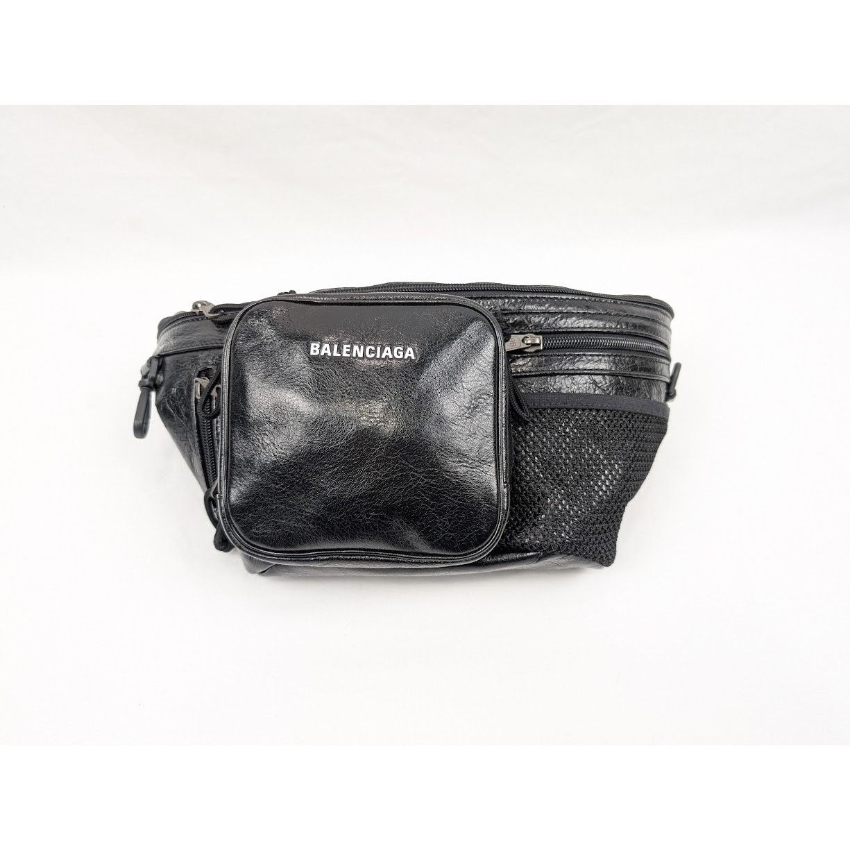 Balenciaga o1rshd1 Q:3 / Size: OS / Explorer Multizip Beltpack in Black Size ONE SIZE - 1 Thumbnail