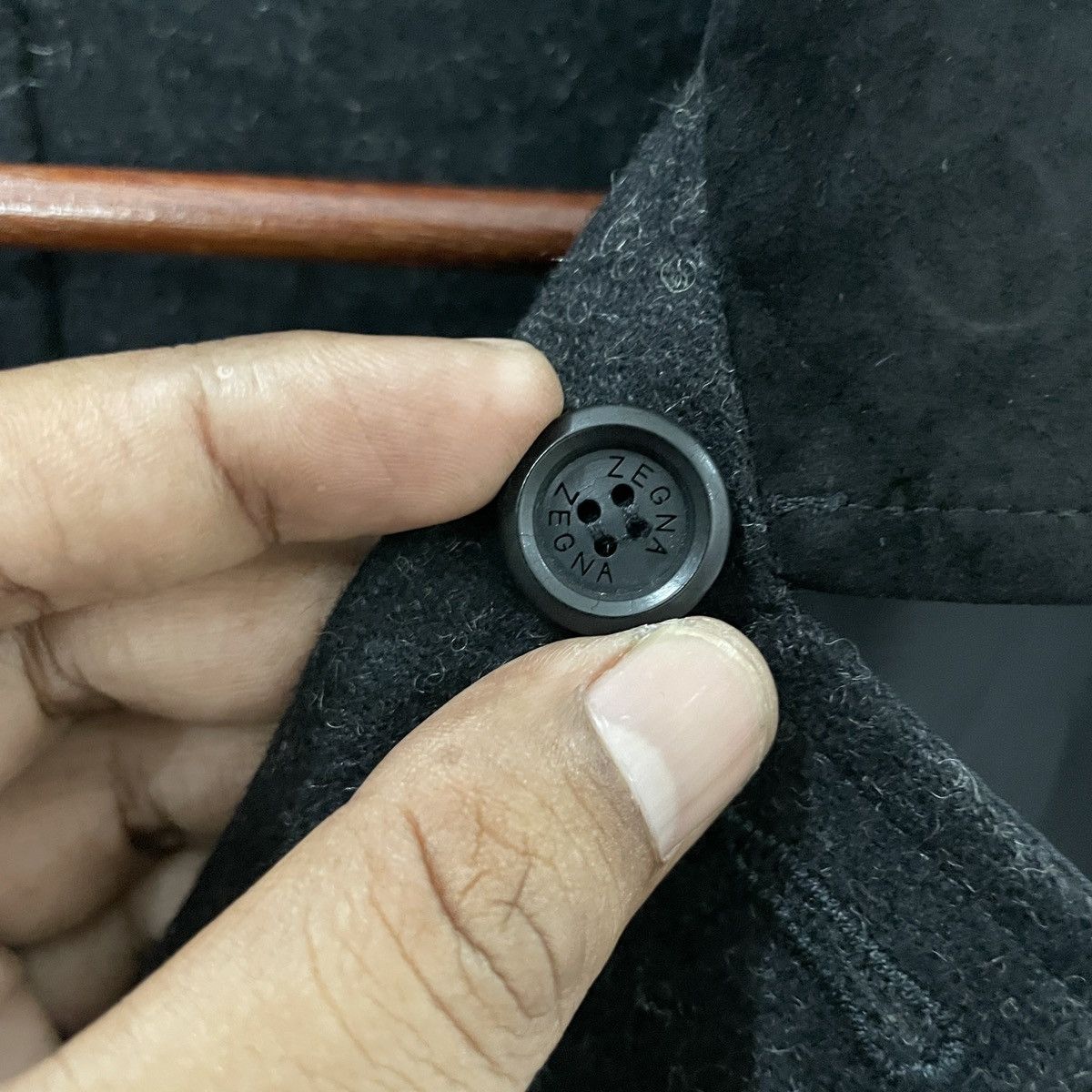 Vintage Zegna Italian Designer Reversable Jacket