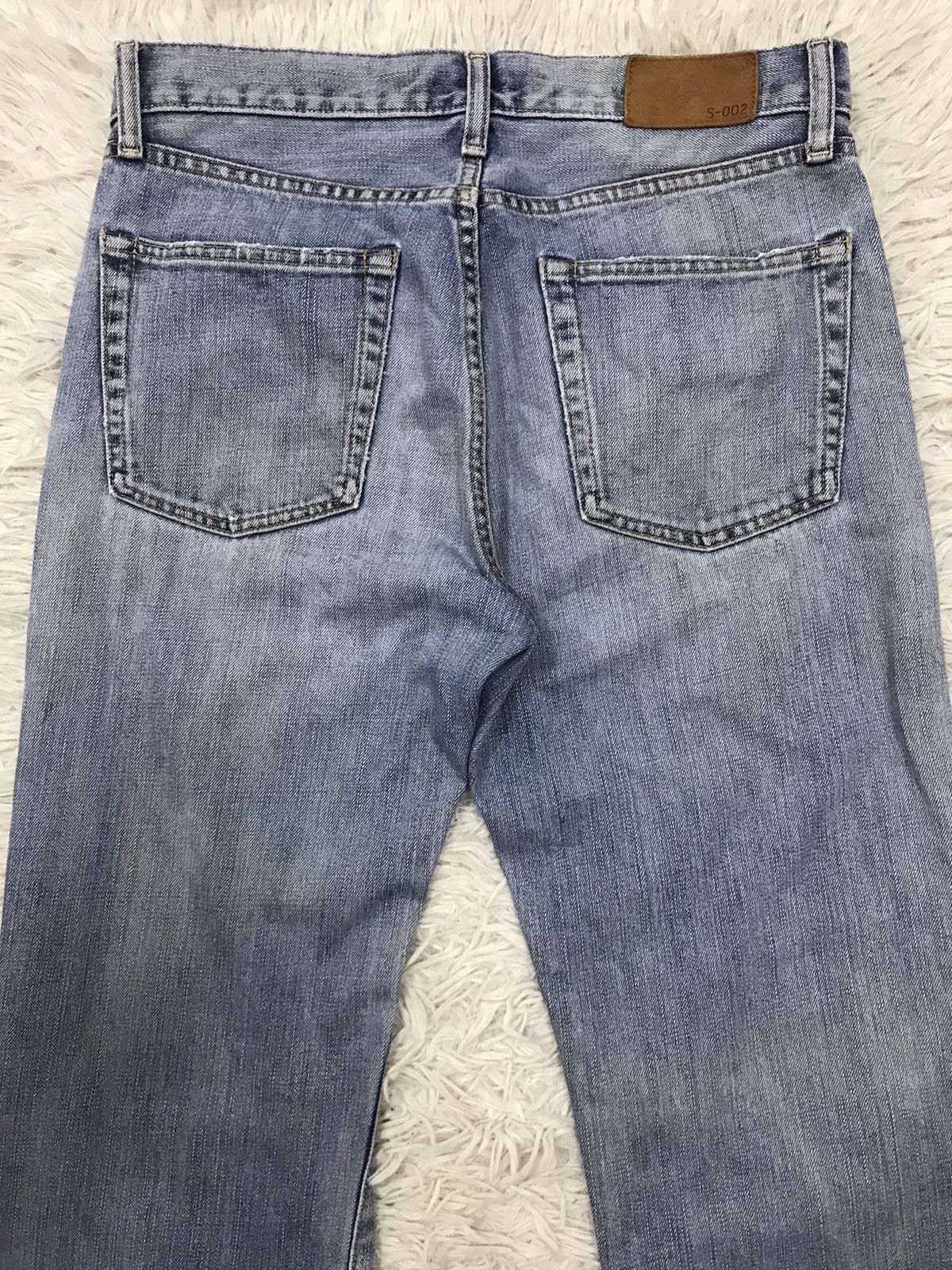 Japanese Brand Uniqlo Basic S-002 Regular Fit Straight Jenas Size US 30 / EU 46 - 7 Thumbnail