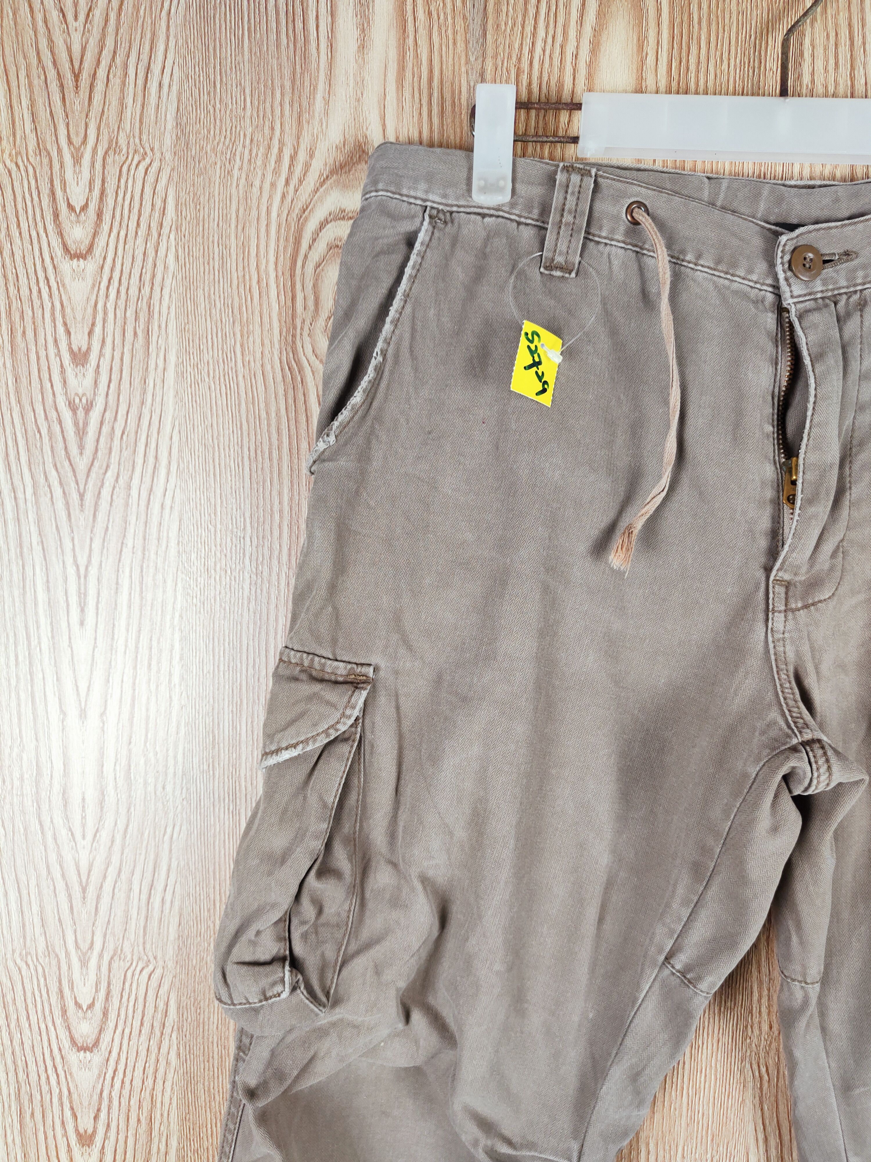 Alpha Industries Alpha Industries Brown Multipocket Short Pants #S2729 Size US 32 / EU 48 - 3 Thumbnail