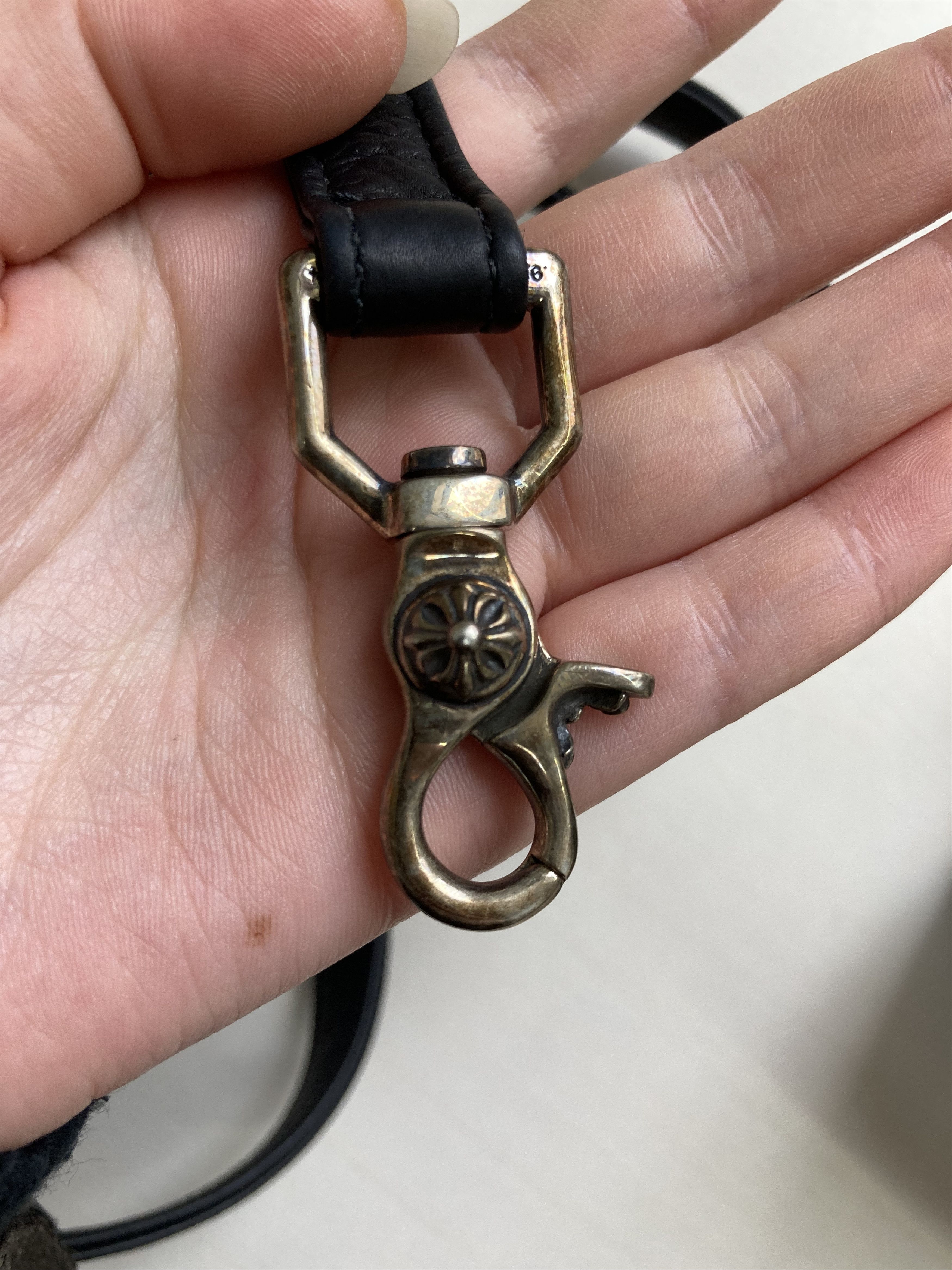 Chrome Hearts Chrome Hearts Dagger Leather Handbag Size ONE SIZE - 12 Thumbnail