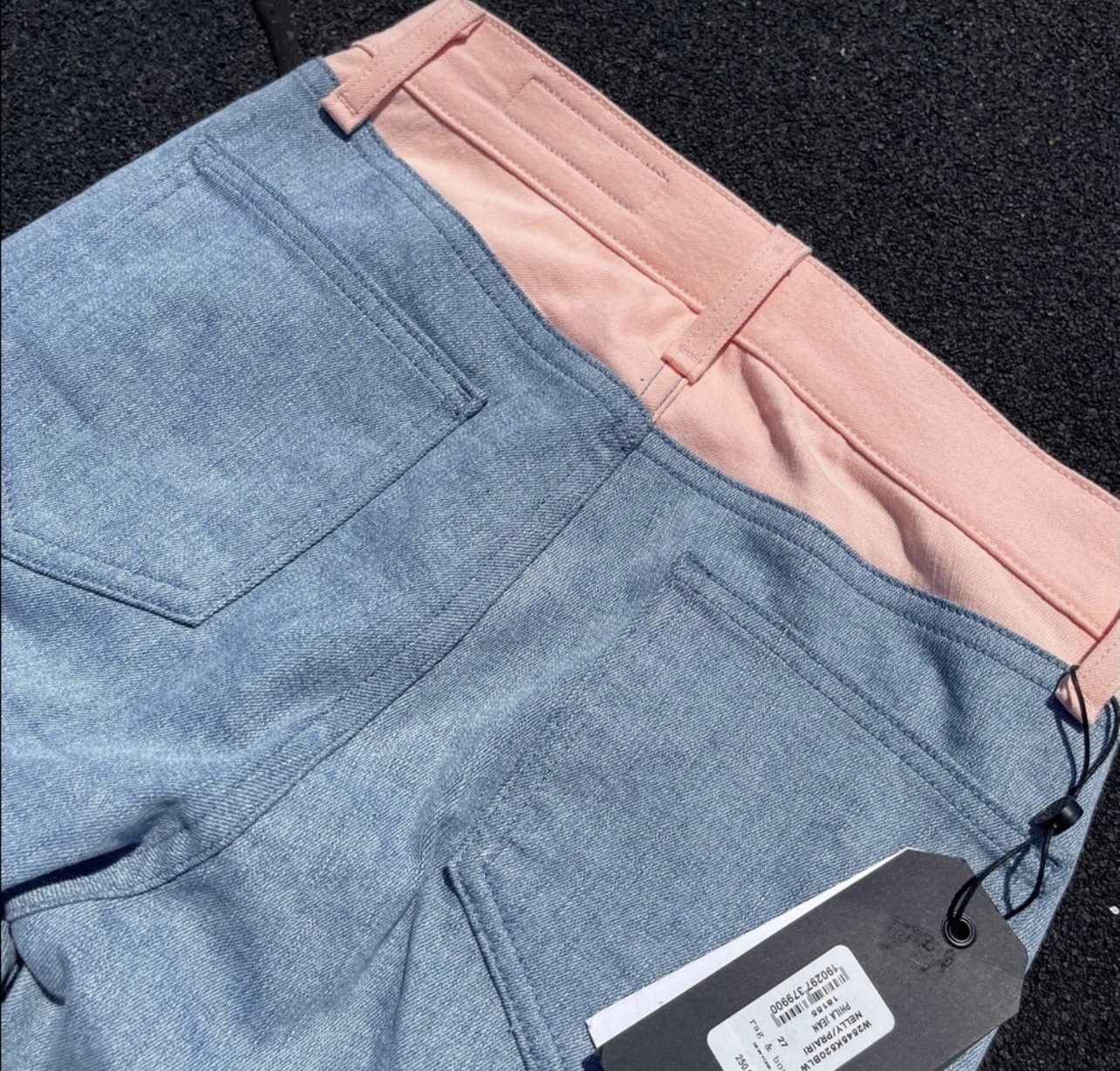 Rag & Bone Rag & Bone Japanese Denim Pink Trim stretch Jeans Size 27" / US 4 / IT 40 - 3 Thumbnail