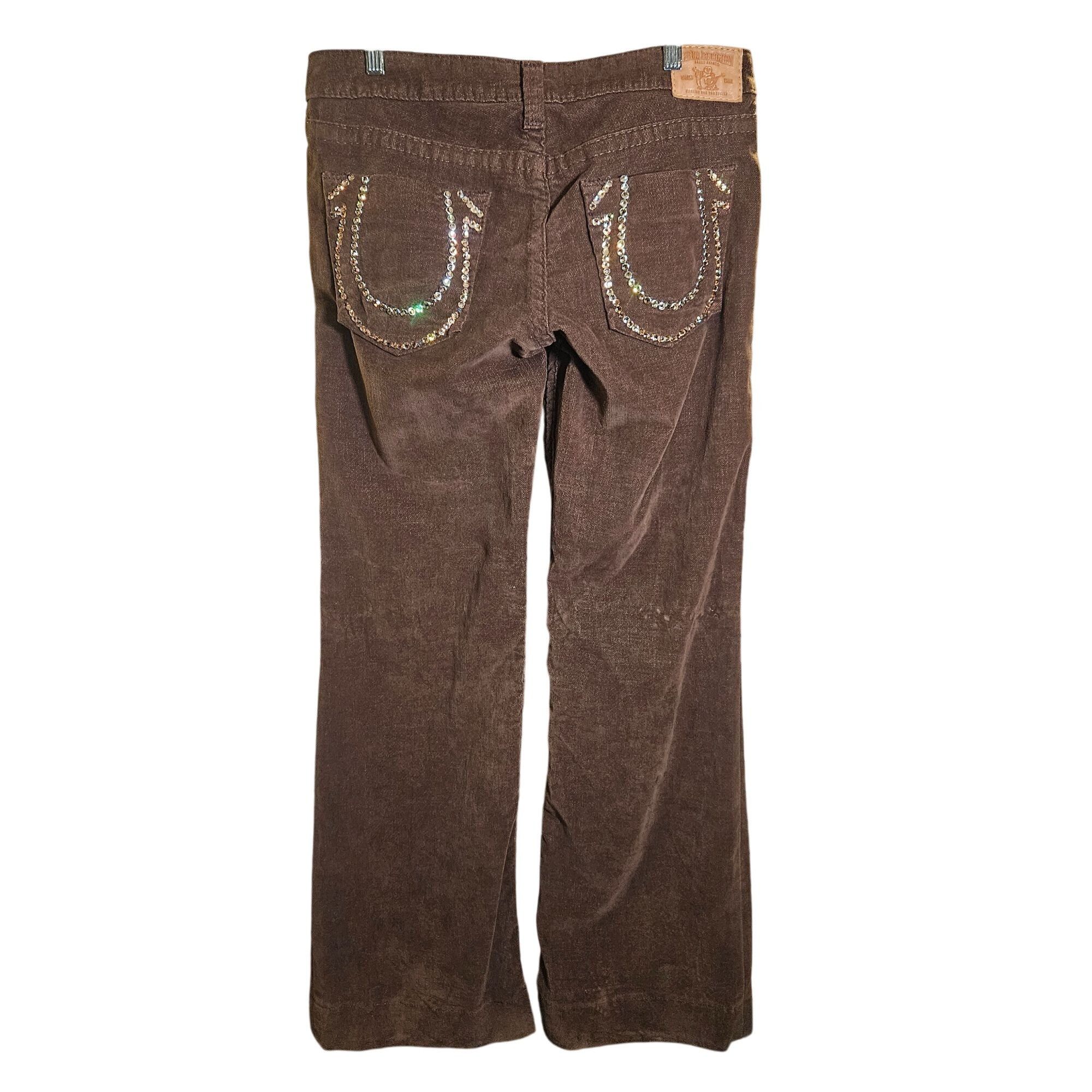 True Religion True Religion Wn Corduroy Pant Trendy Brown 32 Gorpcore Fall Size 34" / US 12 / IT 48 - 3 Thumbnail