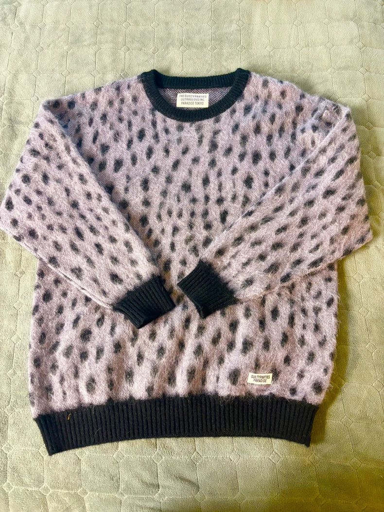 Wacko Maria purple sweater Sweaters Knitwear