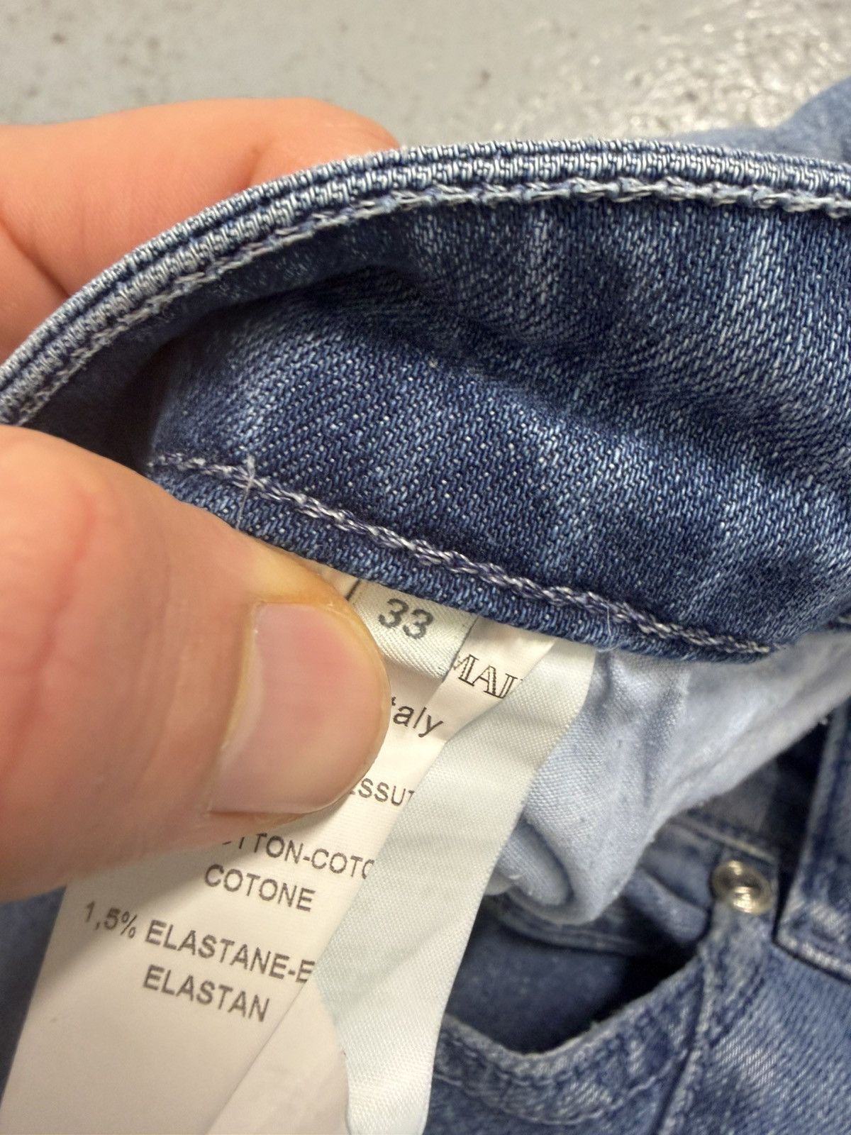 Pierre Balmain Pierre Balmain Biker Jeans Size US 33 - 9 Thumbnail