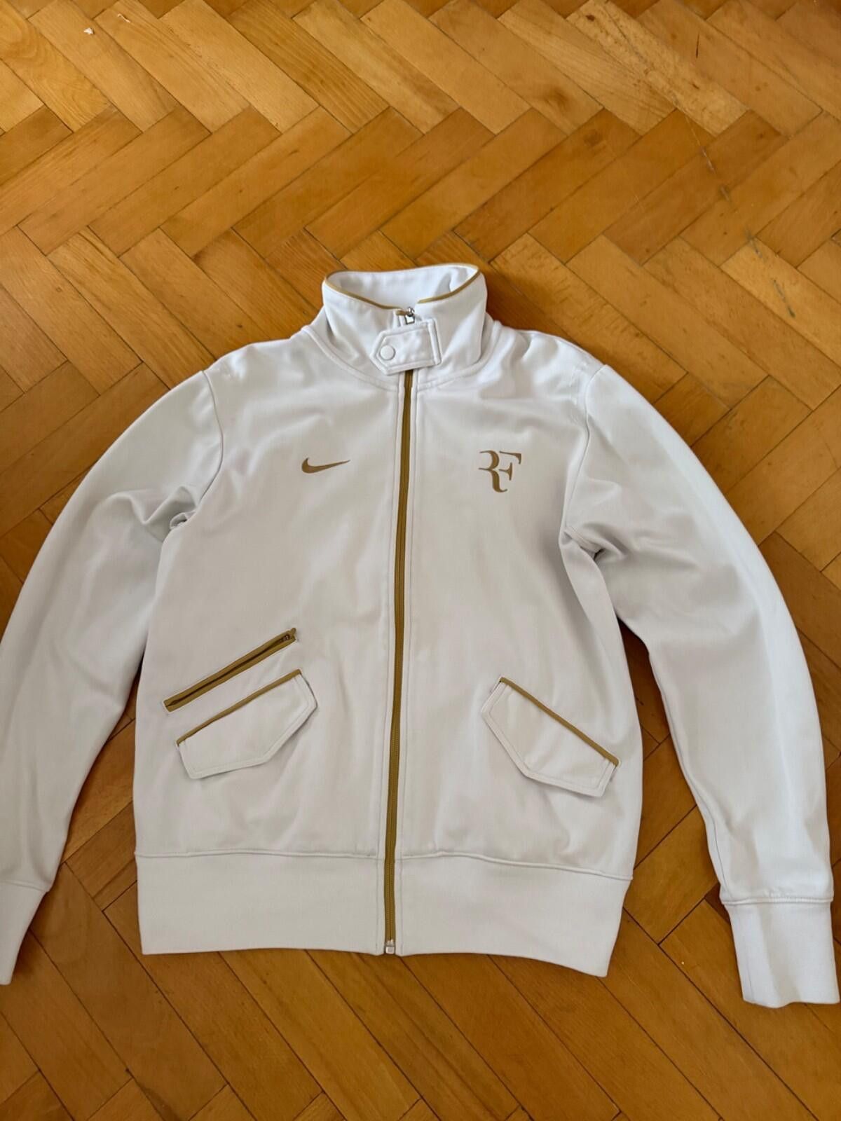 Nike Nike RF Roger Federer Wimbledon 2010 Jacket White Track Top Size US M / EU 48-50 / 2 - 5 Thumbnail