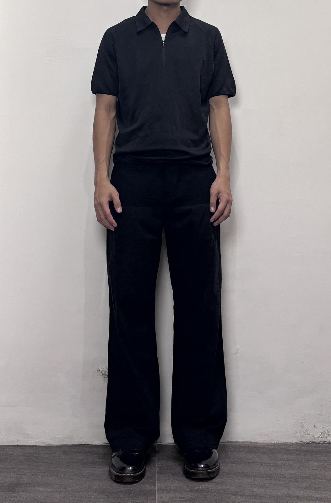 Issey Miyake FREE TAX! Spandex Polo Shirt Size US S / EU 44-46 / 1 - 1 Thumbnail