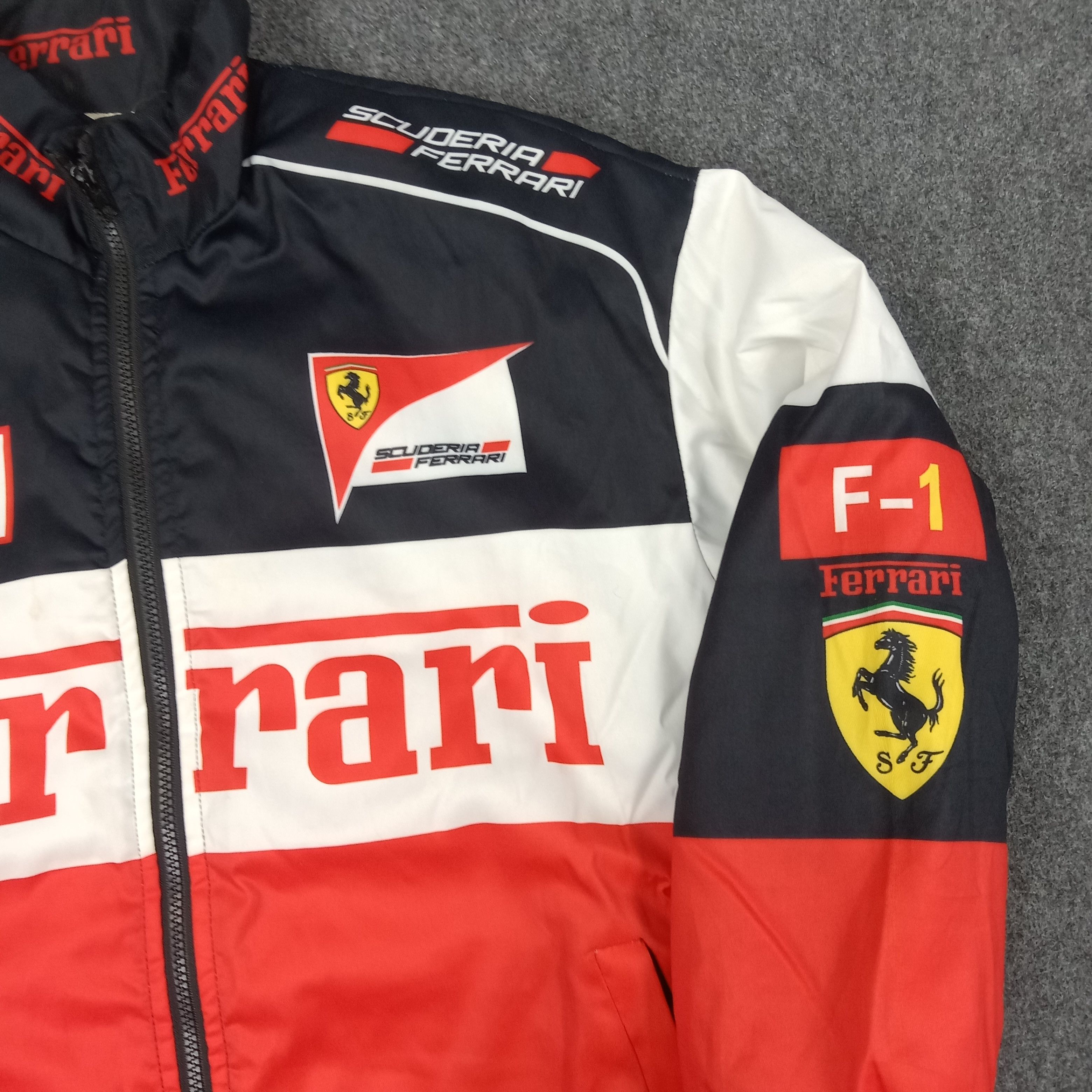 Puma × Vintage Ferrari Puma Shell Racing Team Formula One Jacket Size US L / EU 52-54 / 3 - 2 Thumbnail