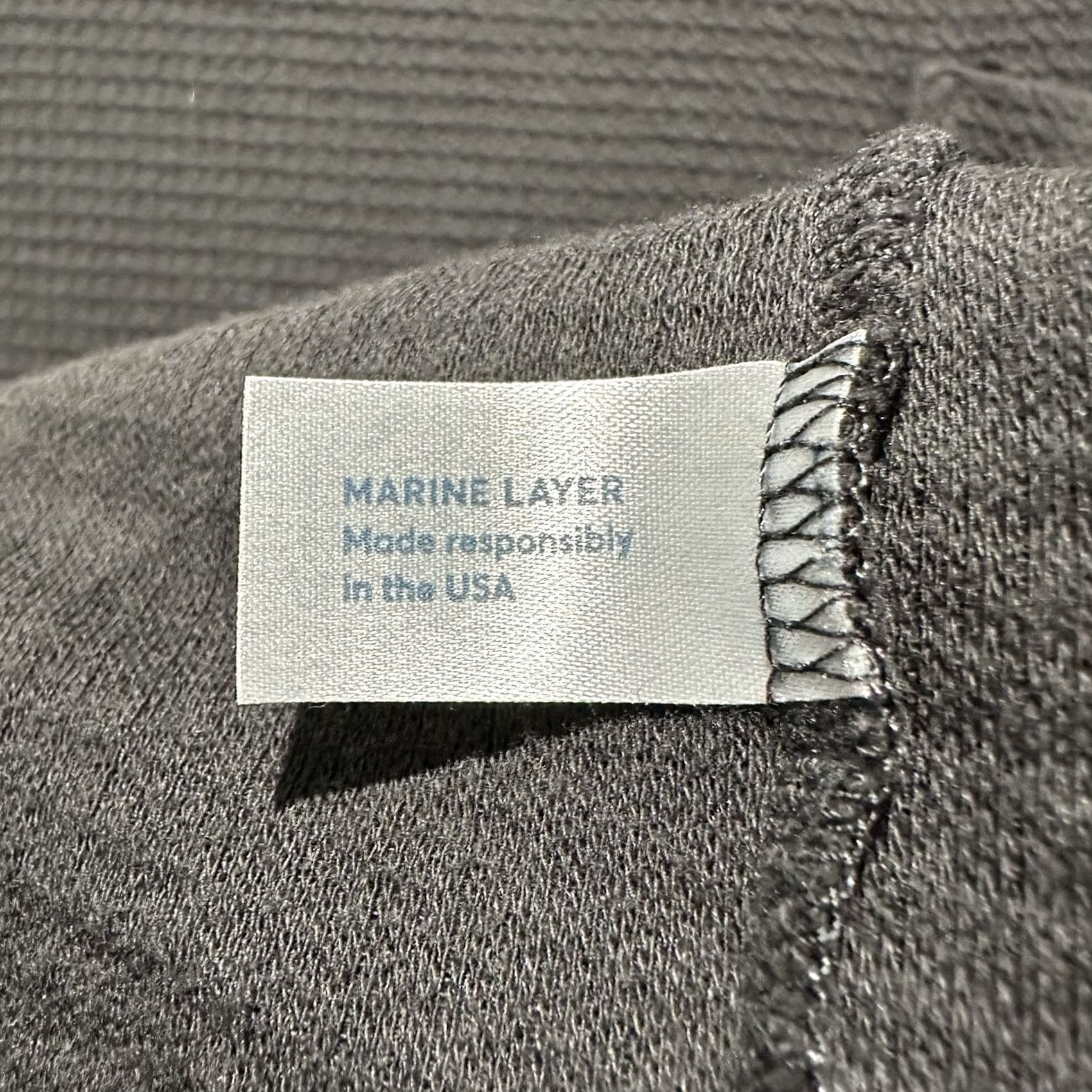 Marine Layer Marine Layer Shirt Mens Large Long Sleeve Crew Waffle Thermal Supima Blend GUC Size US L / EU 52-54 / 3 - 5 Thumbnail