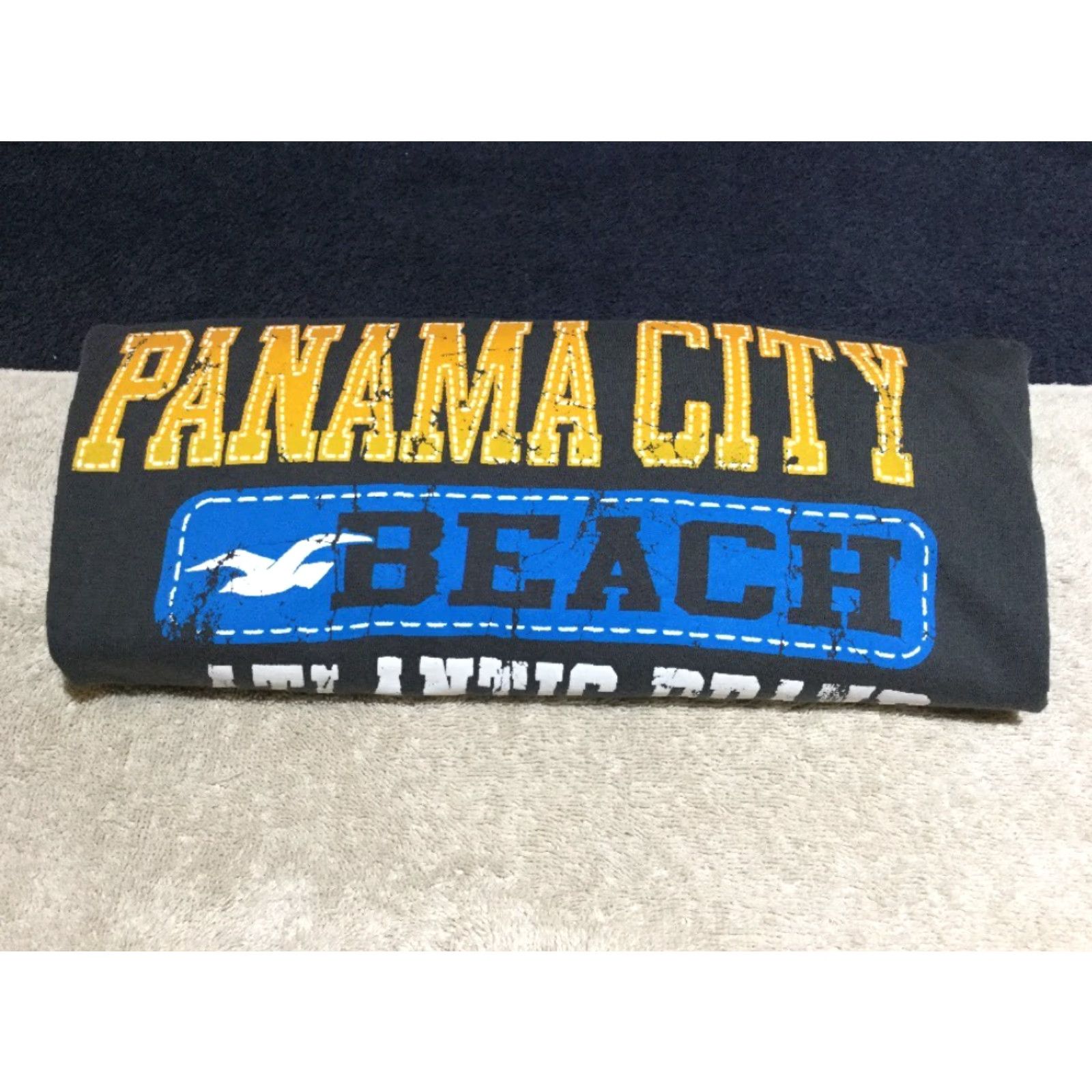 Vintage VINTAGE Alrin’s Island Graphic Tee T-Shirt XL Black Panama City Florida Men Size US XL / EU 56 / 4 - 3 Thumbnail