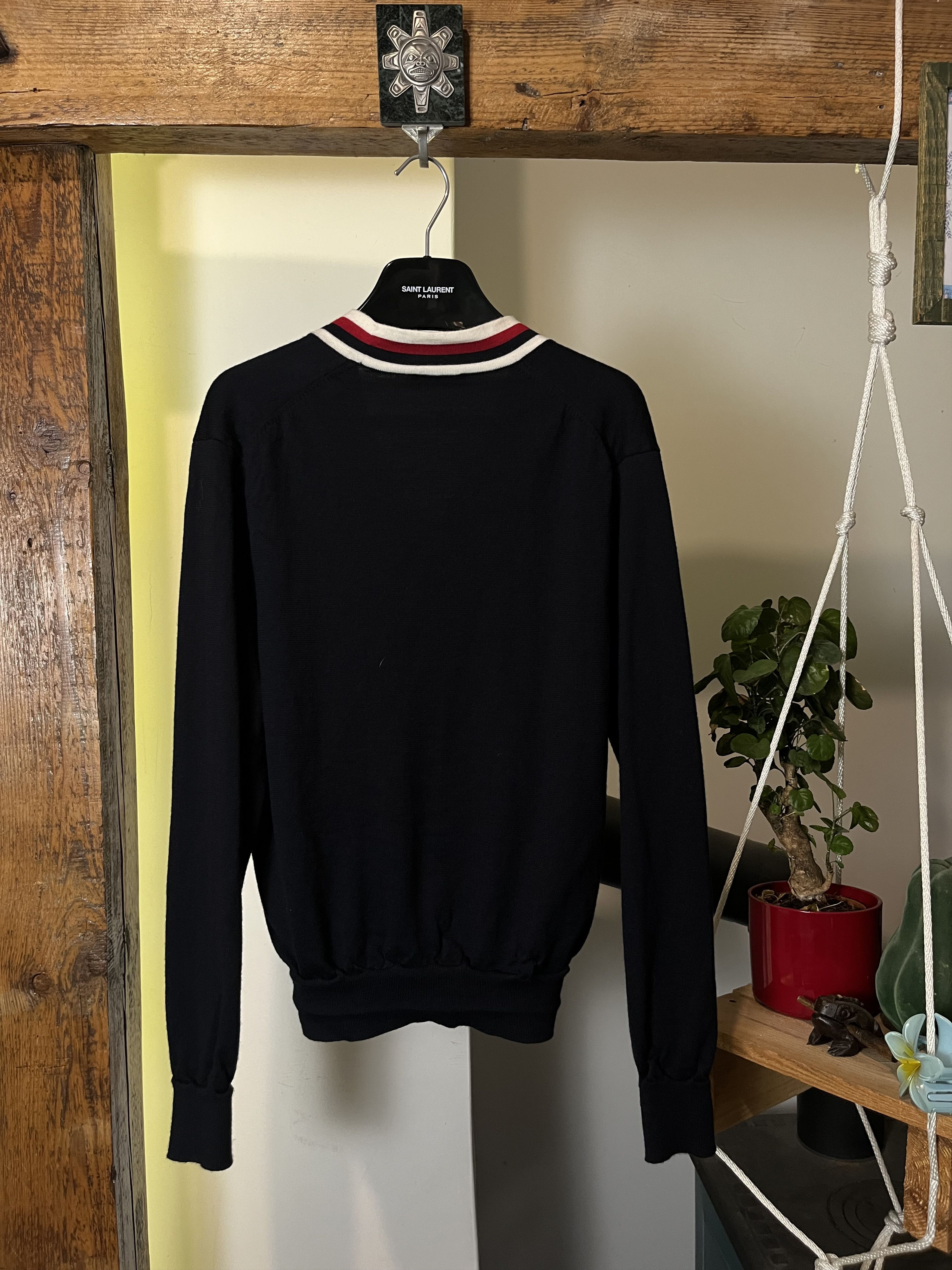 Designer × Sandro Sandro Wool Cardigan Size M / US 6-8 / IT 42-44 - 2 Thumbnail