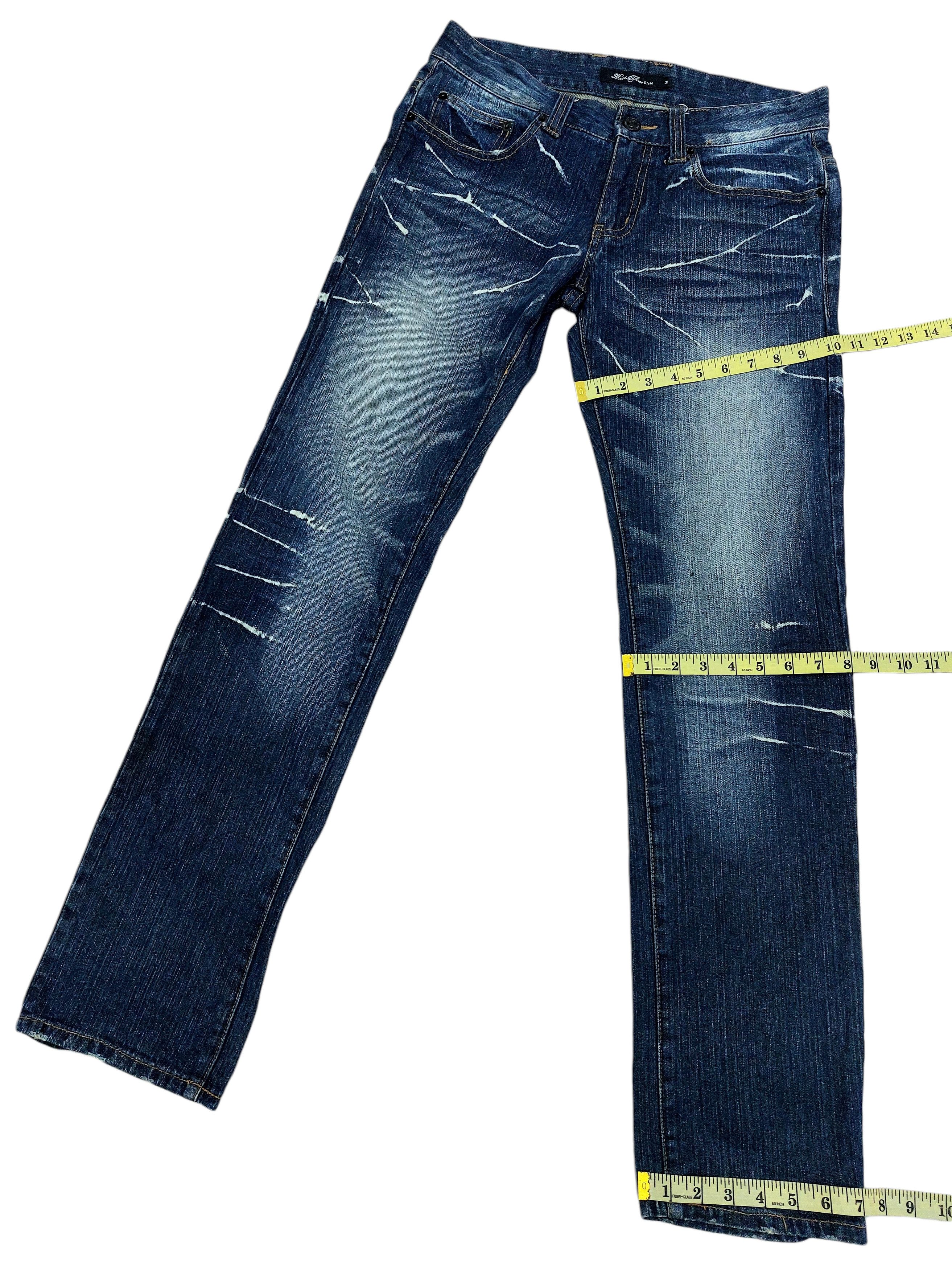 Vintage Root Three Style Thunder Whiskers Double Zipped Back Pocket Size US 32 / EU 48 - 14 Thumbnail