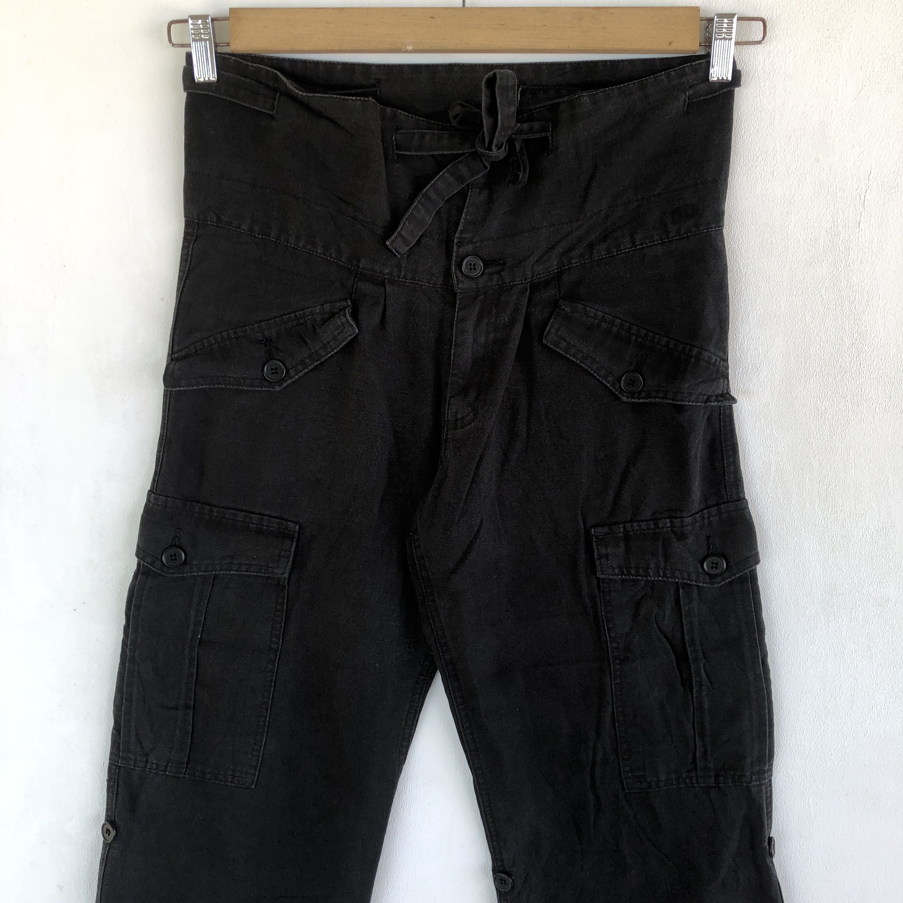Japanese Brand Vintage Japanese Cargo Pants Multi Pocket Fatigue Trousers Size US 32 / EU 48 - 3 Thumbnail